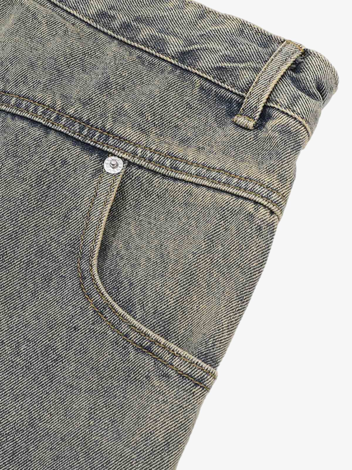 Ripped Denim Distressed Suit - 2460 - Image 18