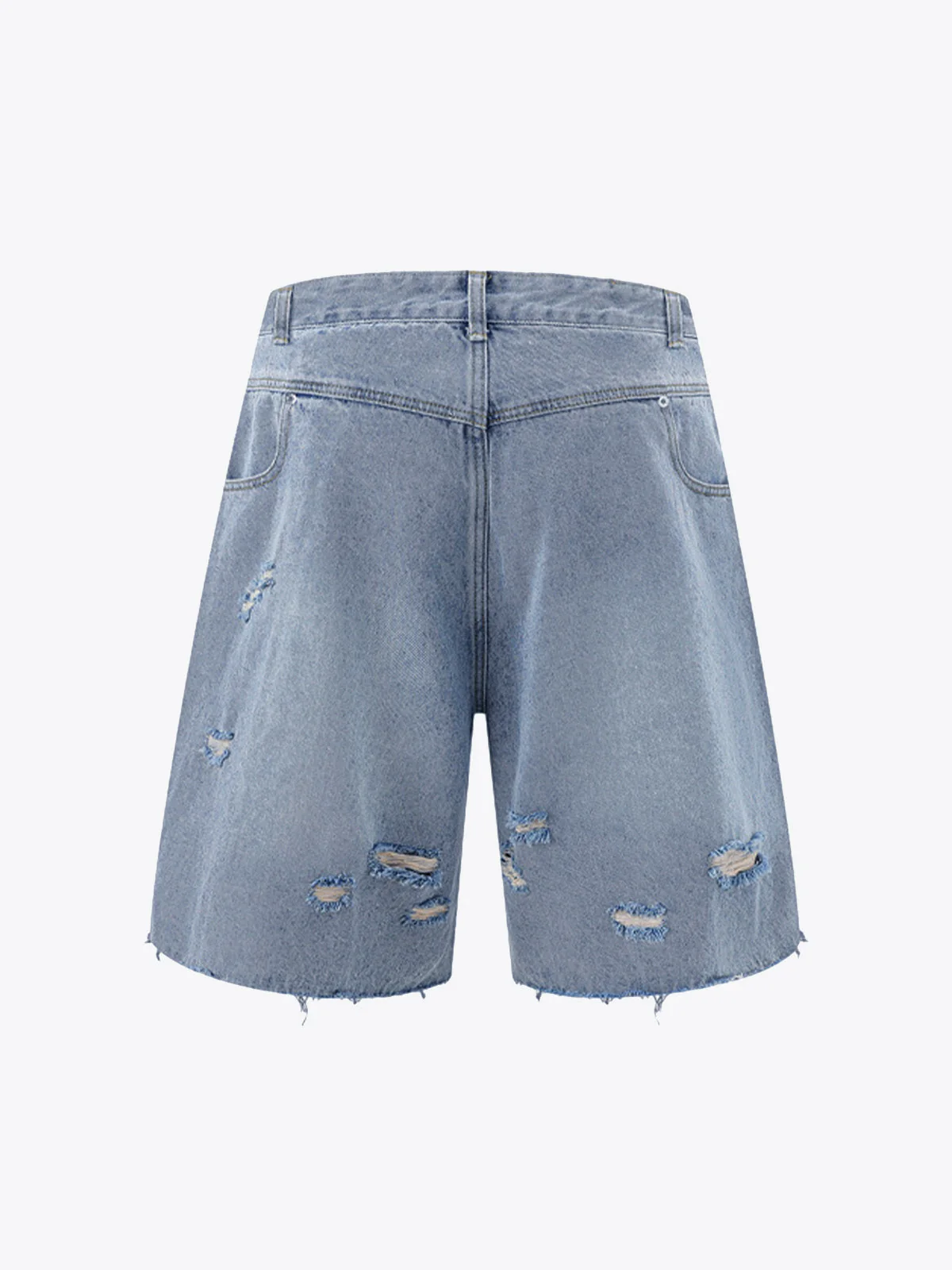 Ripped Denim Distressed Suit - 2460 - Image 27