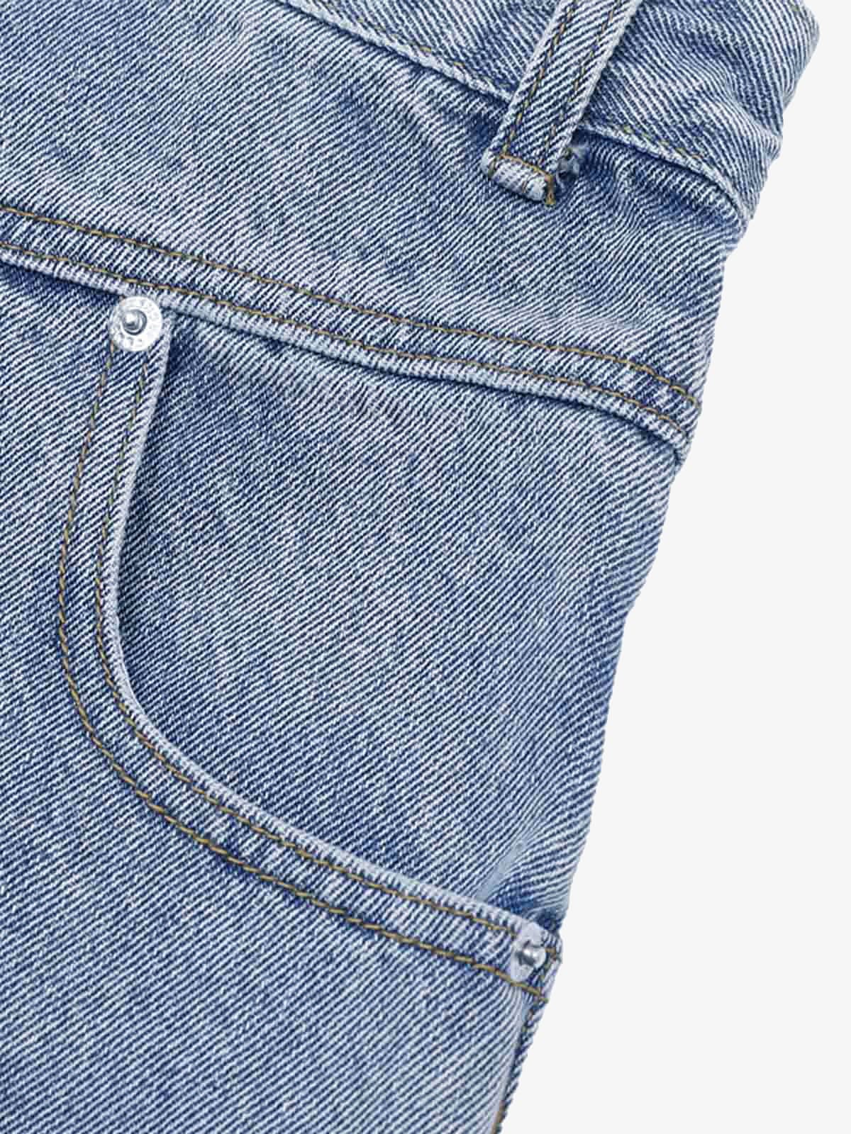 Ripped Denim Distressed Suit - 2460 - Image 31