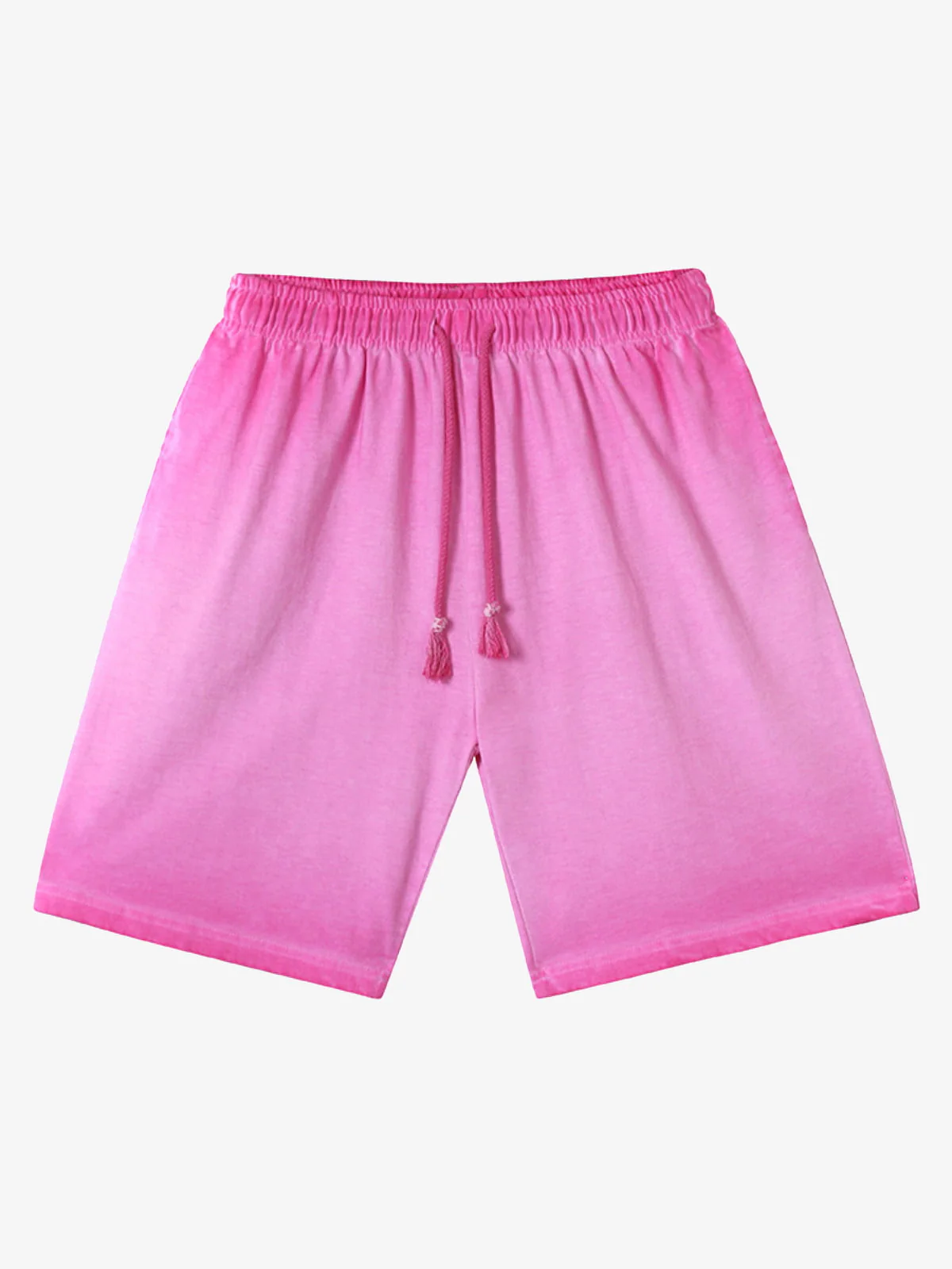 Distressed Washed Drawstring Shorts - Image 4