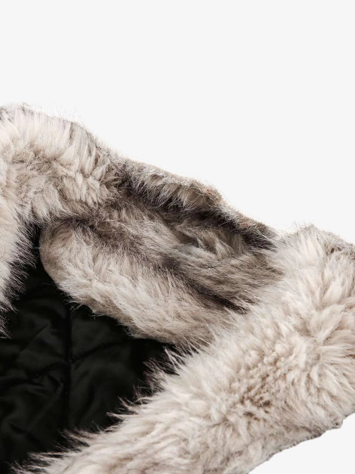 Cotton Washed Fur Hooded Jacket - 2265 - Image 12