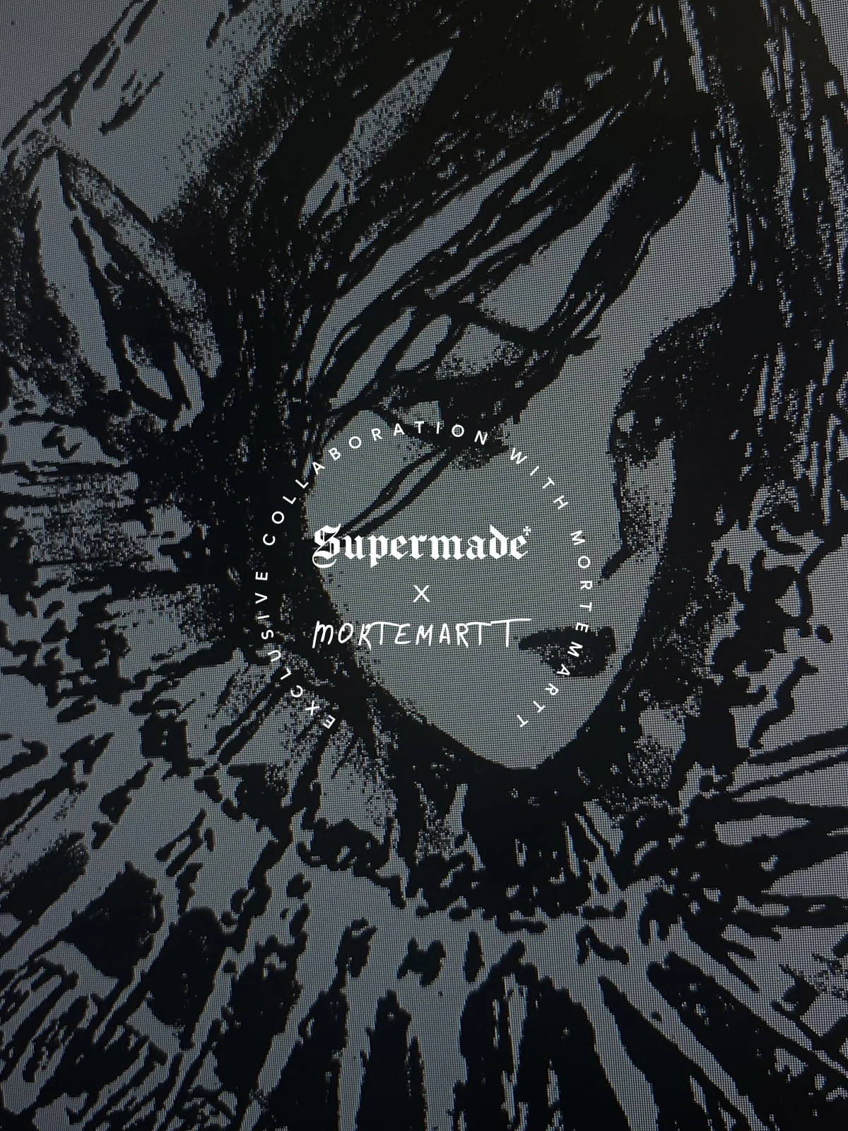 Supermade × Mortemartt Graphic Hooded Jacket- 2279 - Image 13
