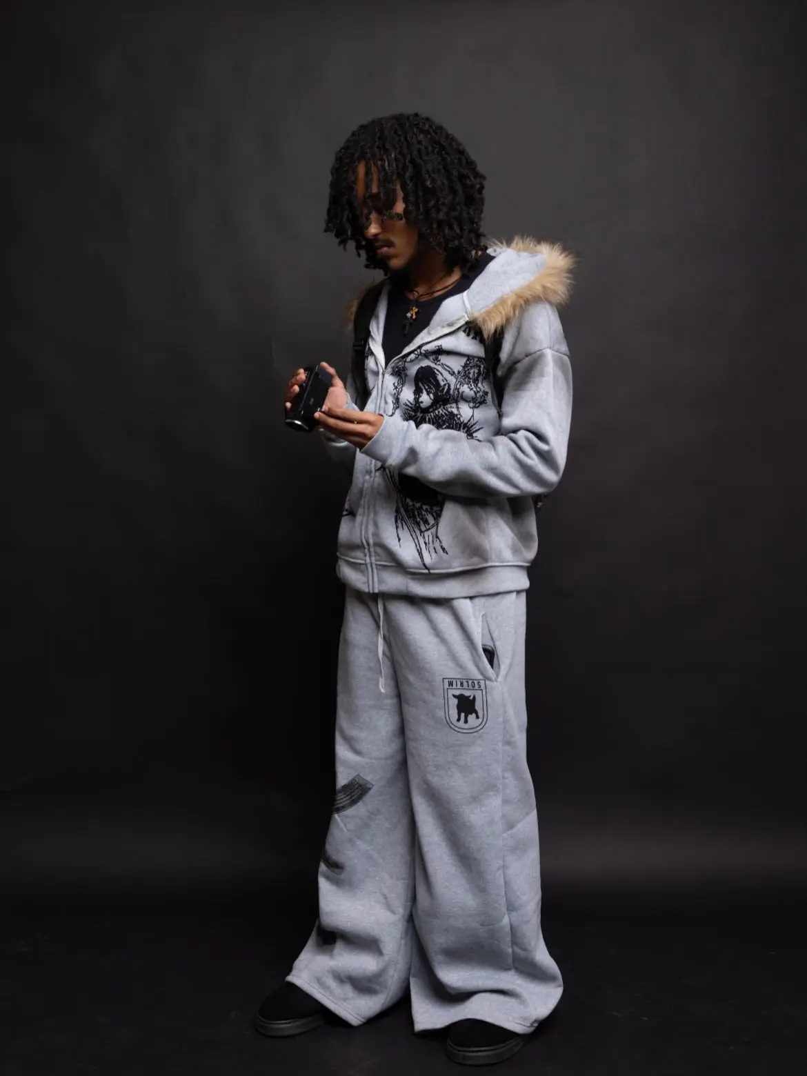 Supermade × Mortemartt Graphic Hooded Jacket- 2279 - Image 18