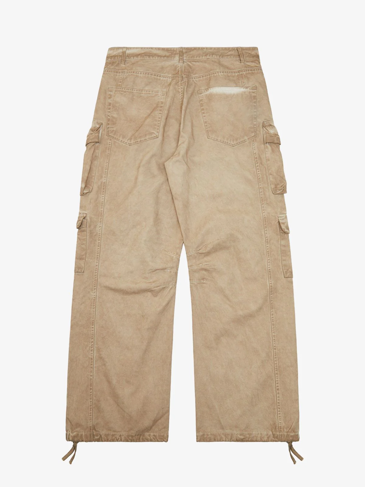 Thesupermade Vintage Wasteland Style Multi Pocket Work Pants - Image 4