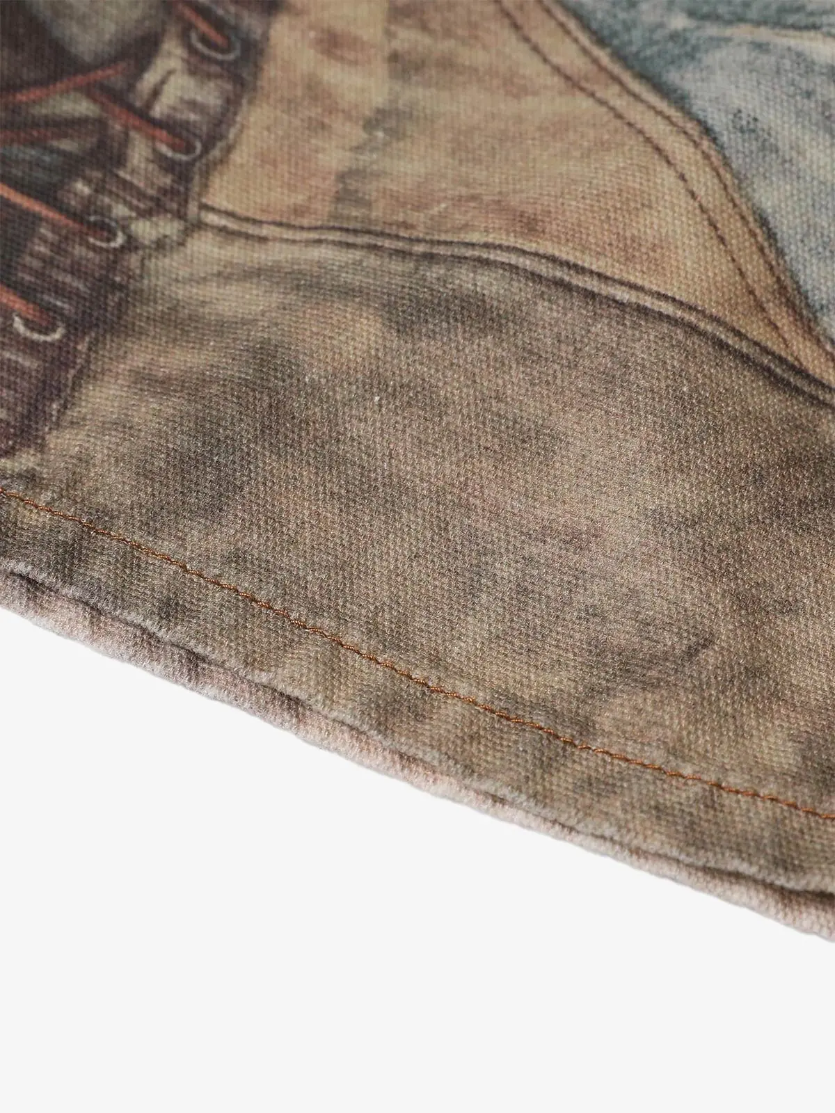 Thesupermade High Street Distressed Washed Printed Jeans - 2246 - Image 15