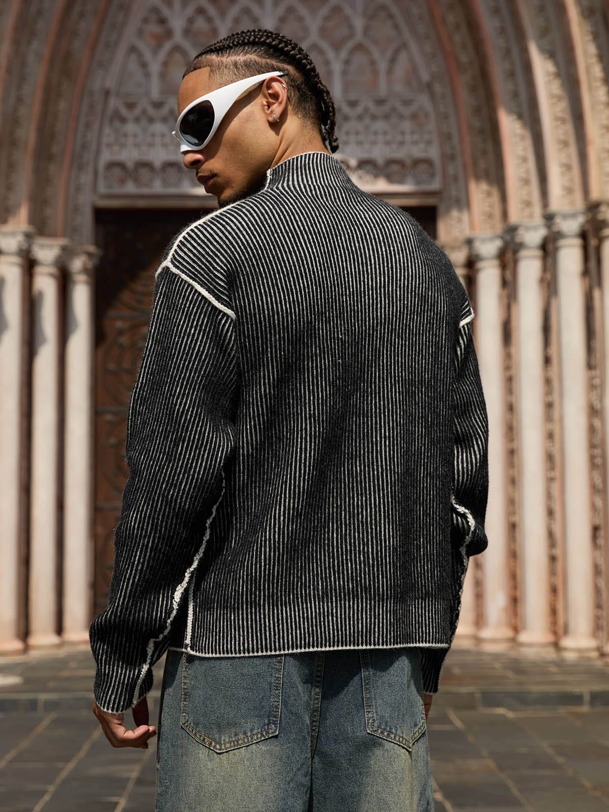 Thesupermade Double Sided Wearable Sweater - 2211 - Image 3