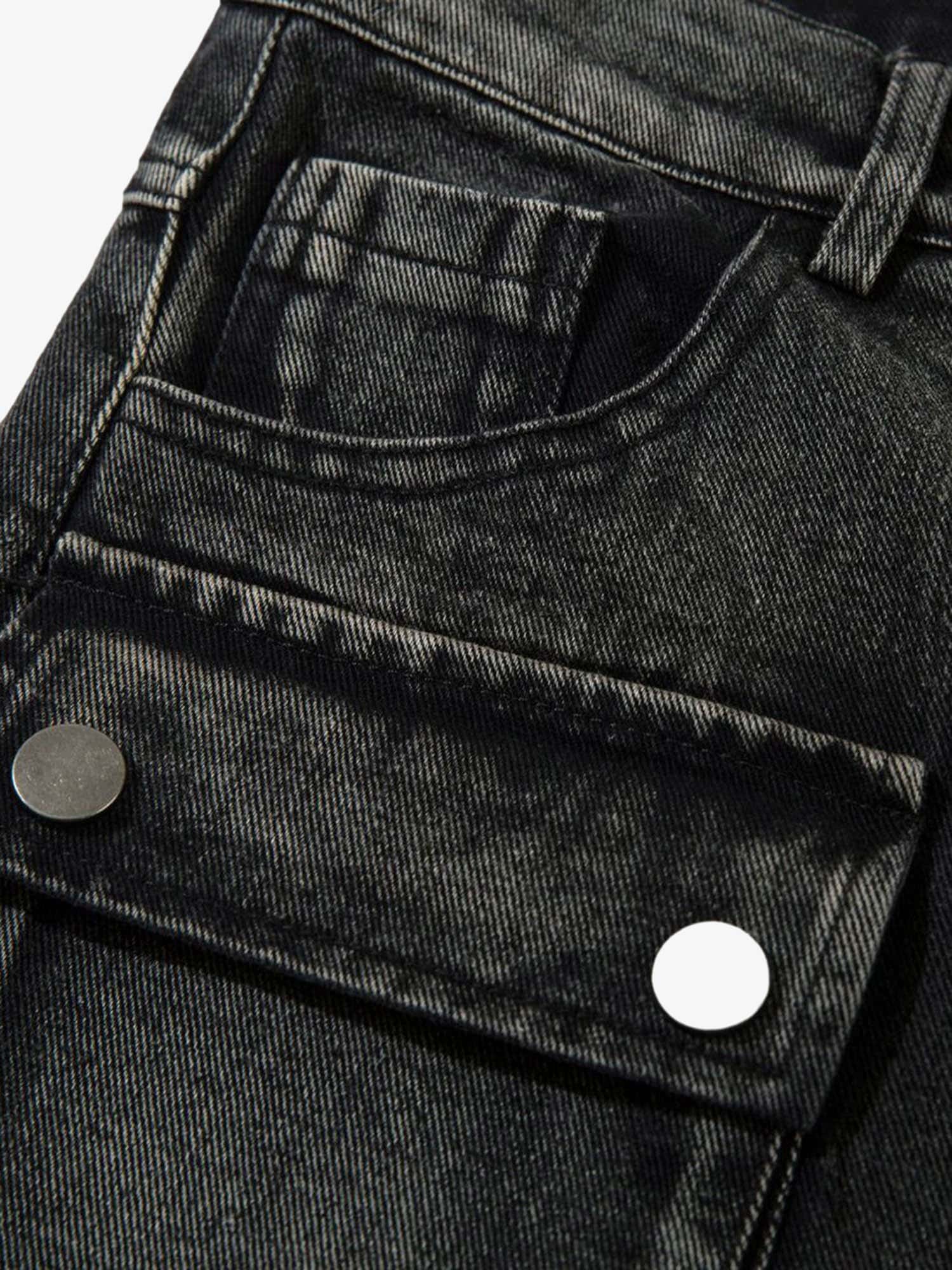 Thesupermade High Street Embroidery Hip-Hop Jeans - 2122 - Image 14