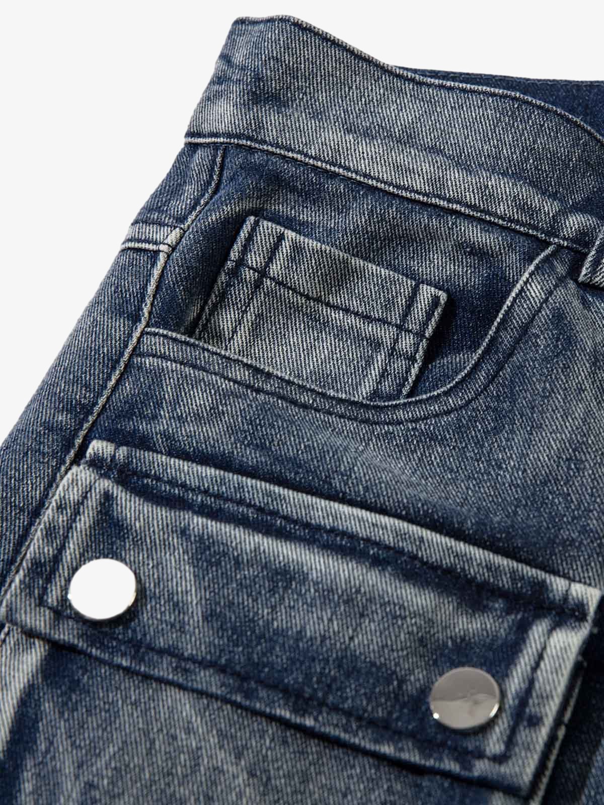 Thesupermade High Street Embroidery Hip-Hop Jeans - 2122 - Image 18