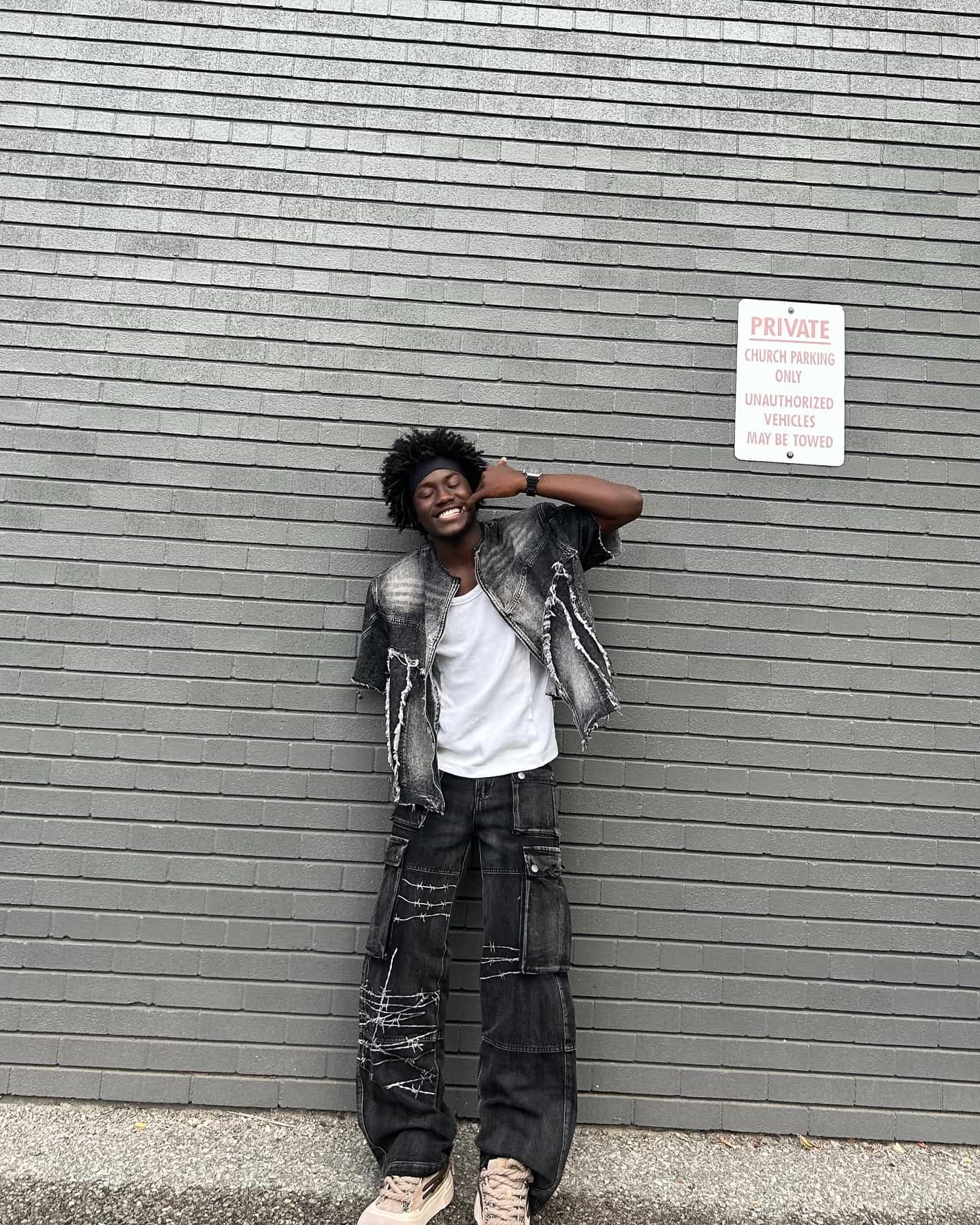 Thesupermade High Street Embroidery Hip-Hop Jeans - 2122 - Image 5