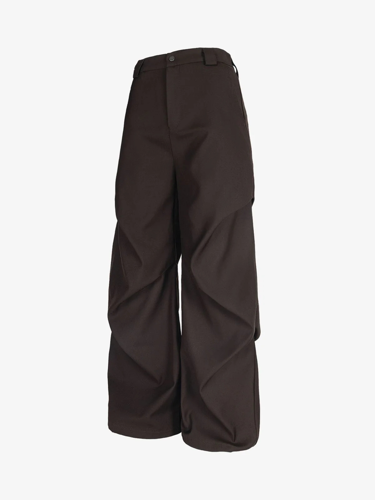 Woven Retro Cleanfit Pleated Drape Pants - Image 11