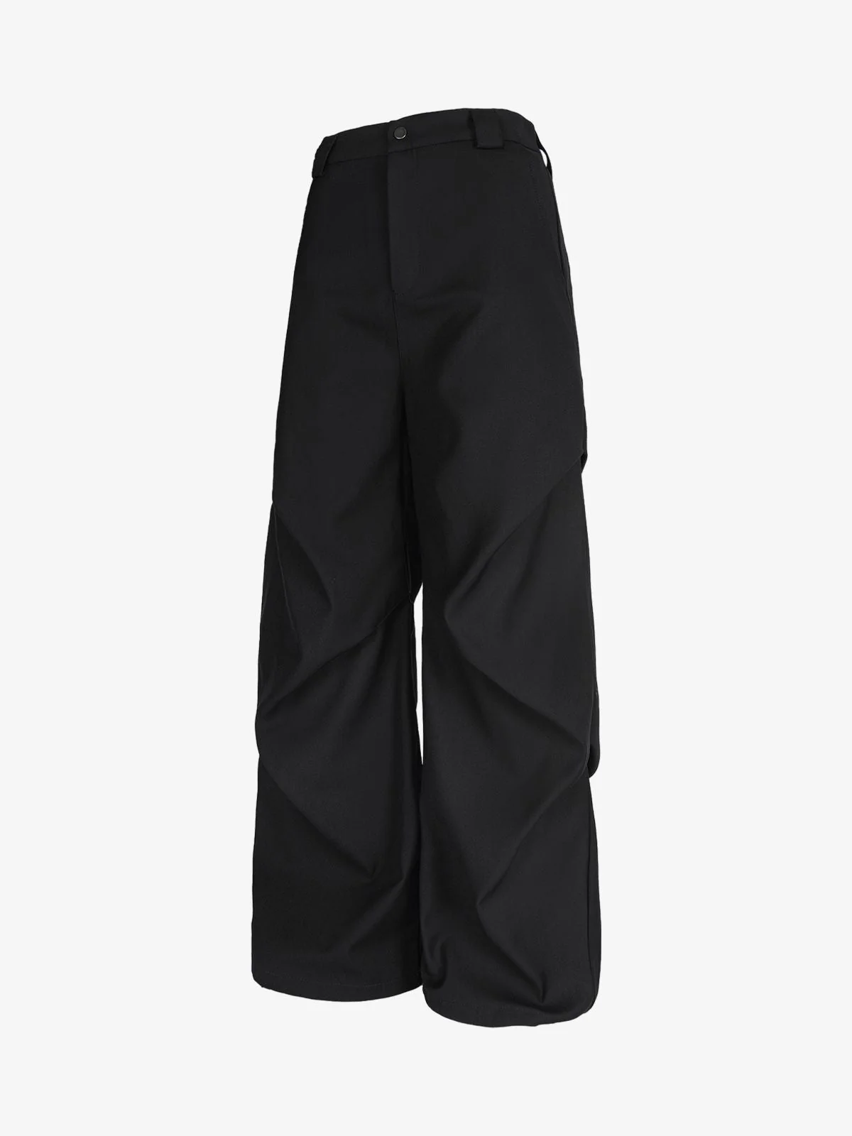 Woven Retro Cleanfit Pleated Drape Pants - Image 12