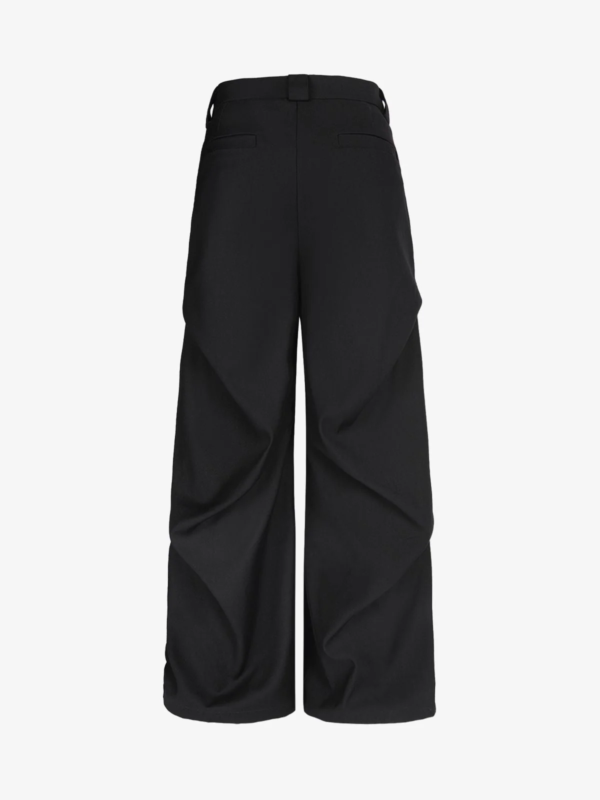 Woven Retro Cleanfit Pleated Drape Pants - Image 3