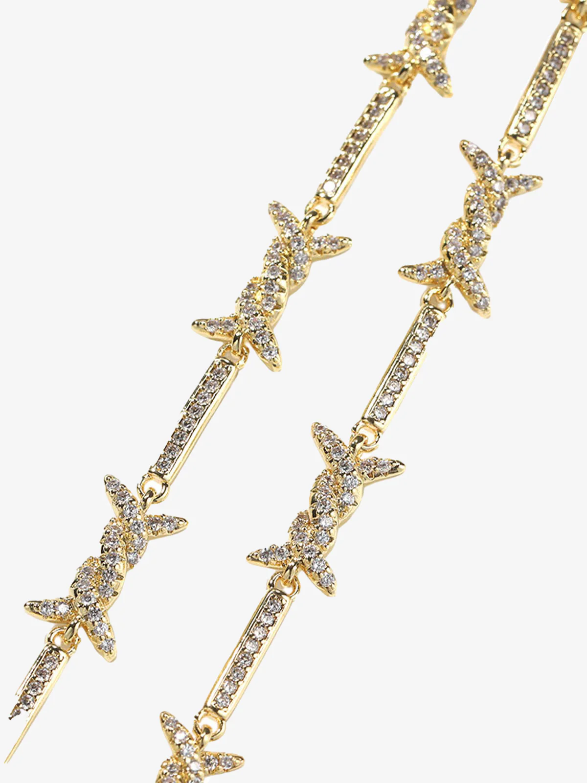 Zircon Thorn Copper Necklace - Image 8