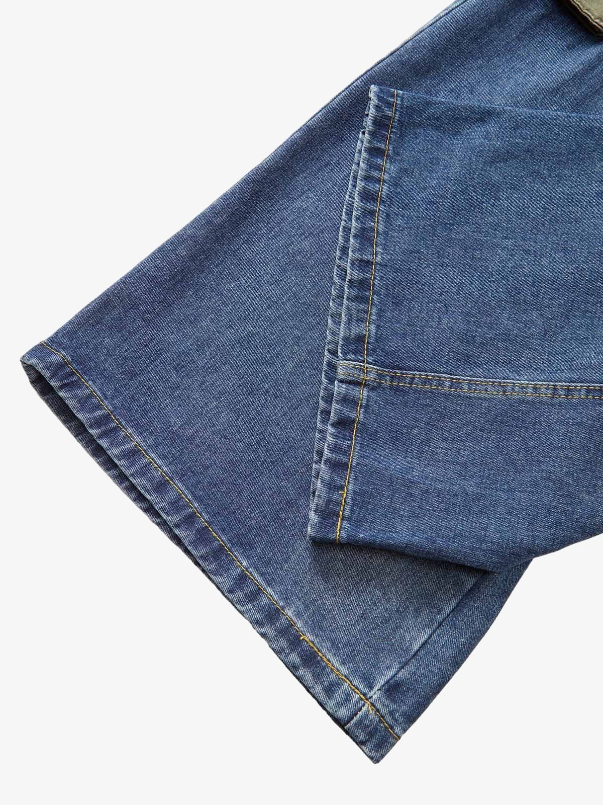 Thesupermade Homemade Large Pocket Cargo Jeans - Image 3