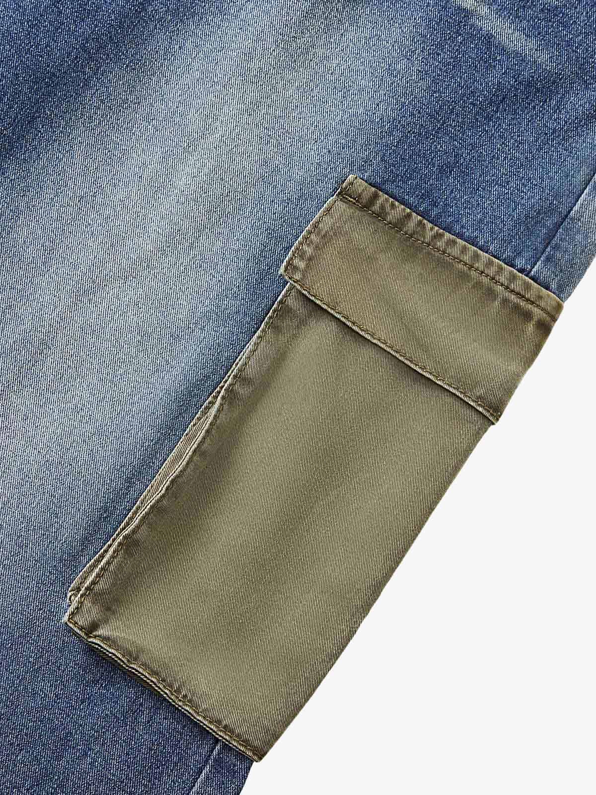 Thesupermade Homemade Large Pocket Cargo Jeans - Image 7