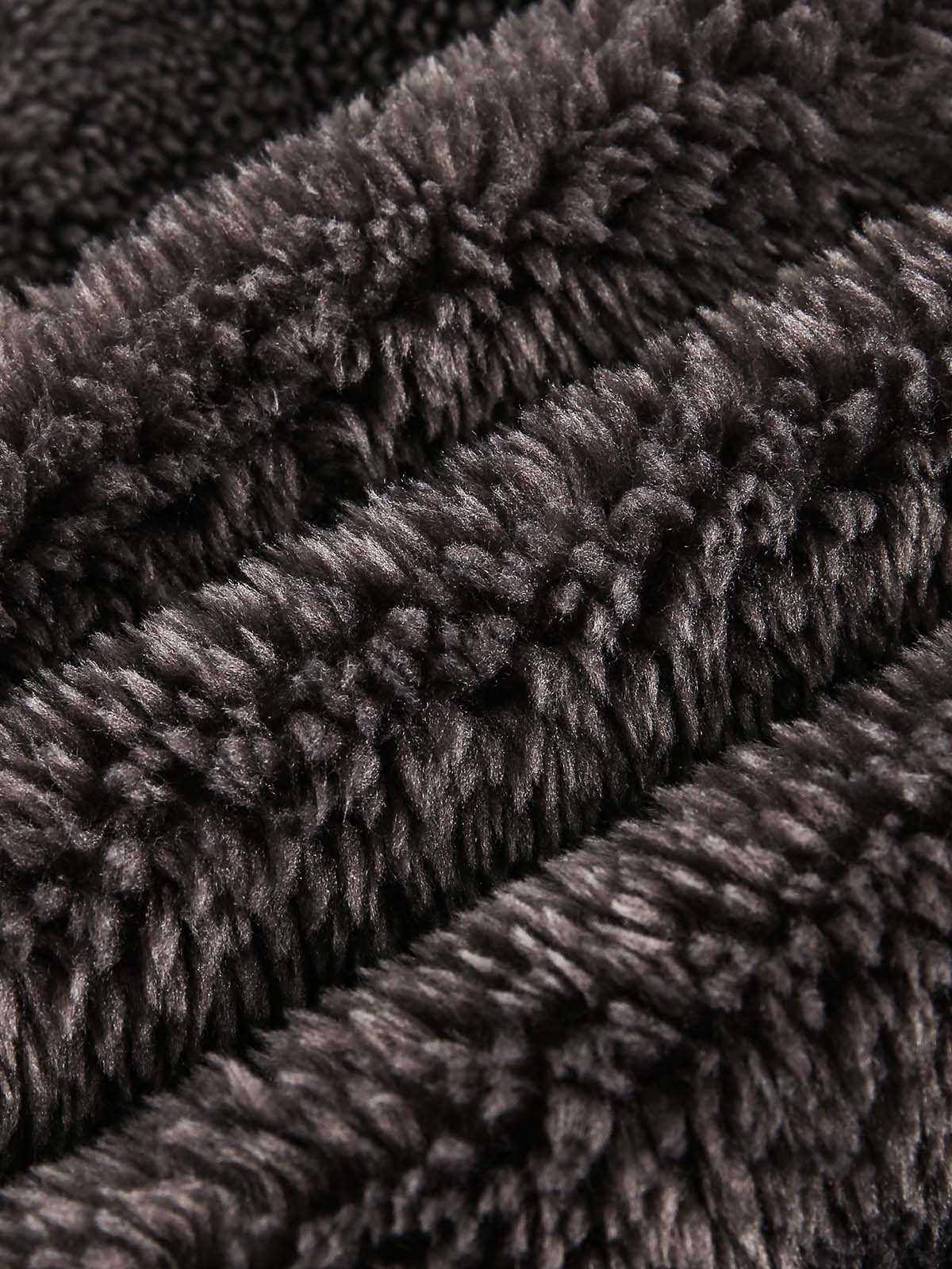 Thesupermade Fur Hooded Quilted Sherpa Jacket - 2304 - Image 15
