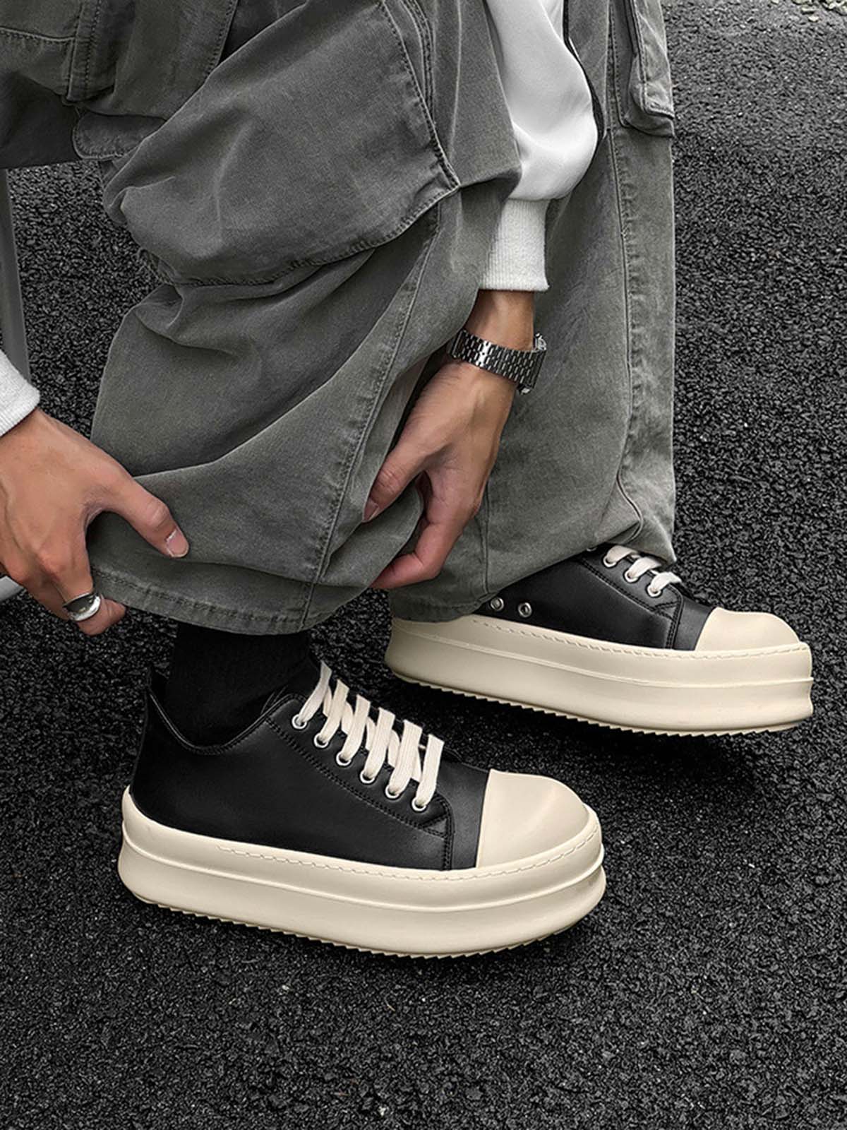 Low-top German Training Chunky Sneakers - Image 3