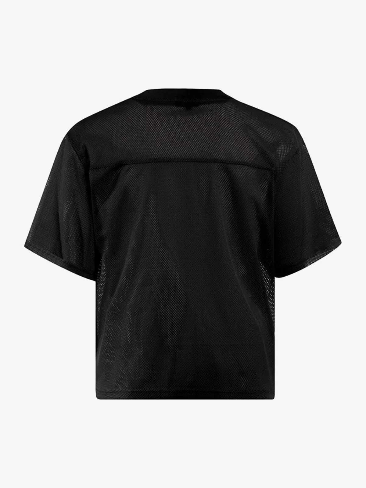 Jersey Letter Print Quick Dry V-neck T-shirt - 2389 - Image 10
