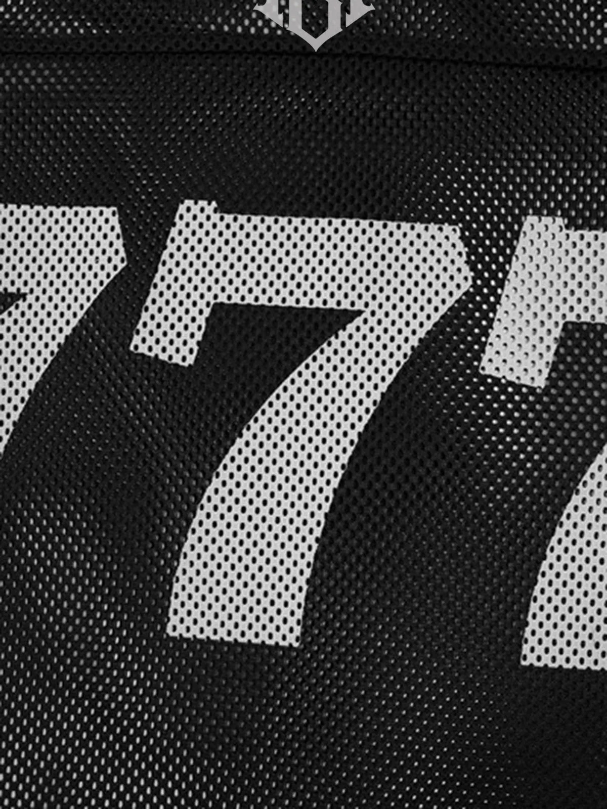 Jersey Letter Print Quick Dry V-neck T-shirt - 2389 - Image 12