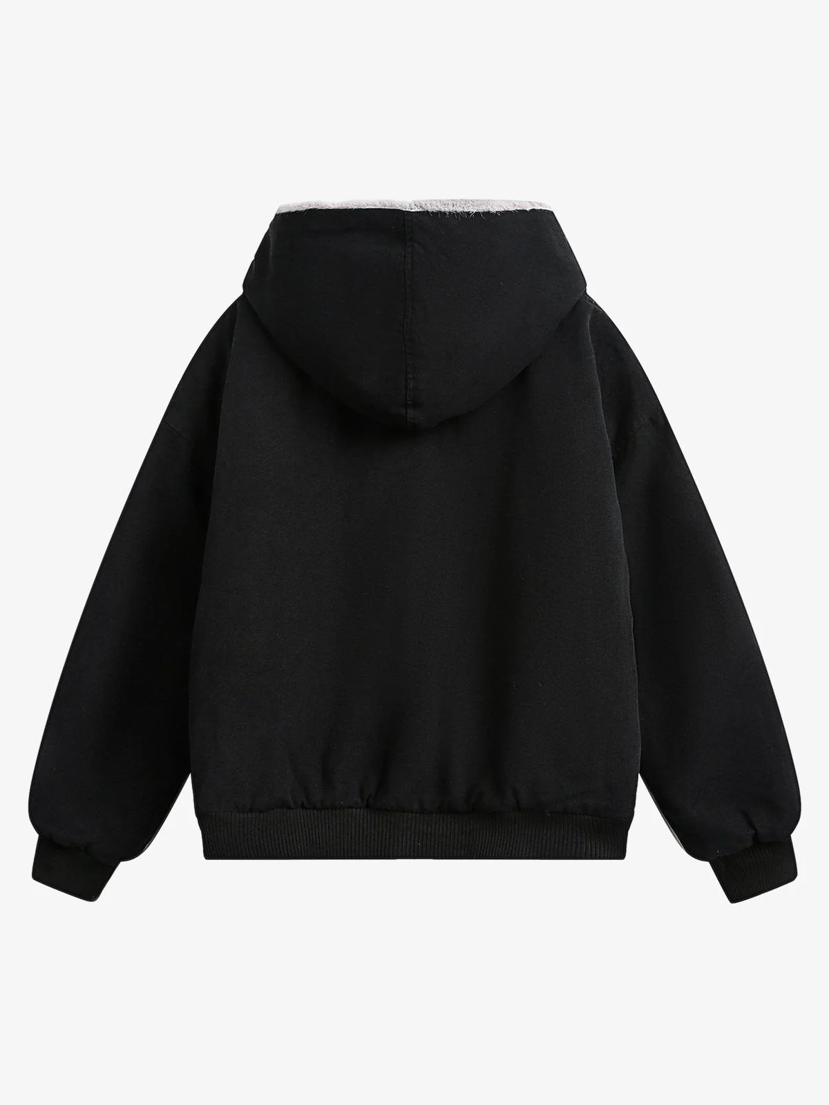 Thesupermade Fur Hooded Zip Up Quilted Jacket - 2510 - Image 8