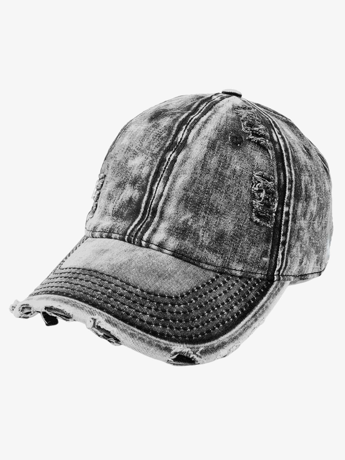 Washed Denim Outdoor Cap - Image 6