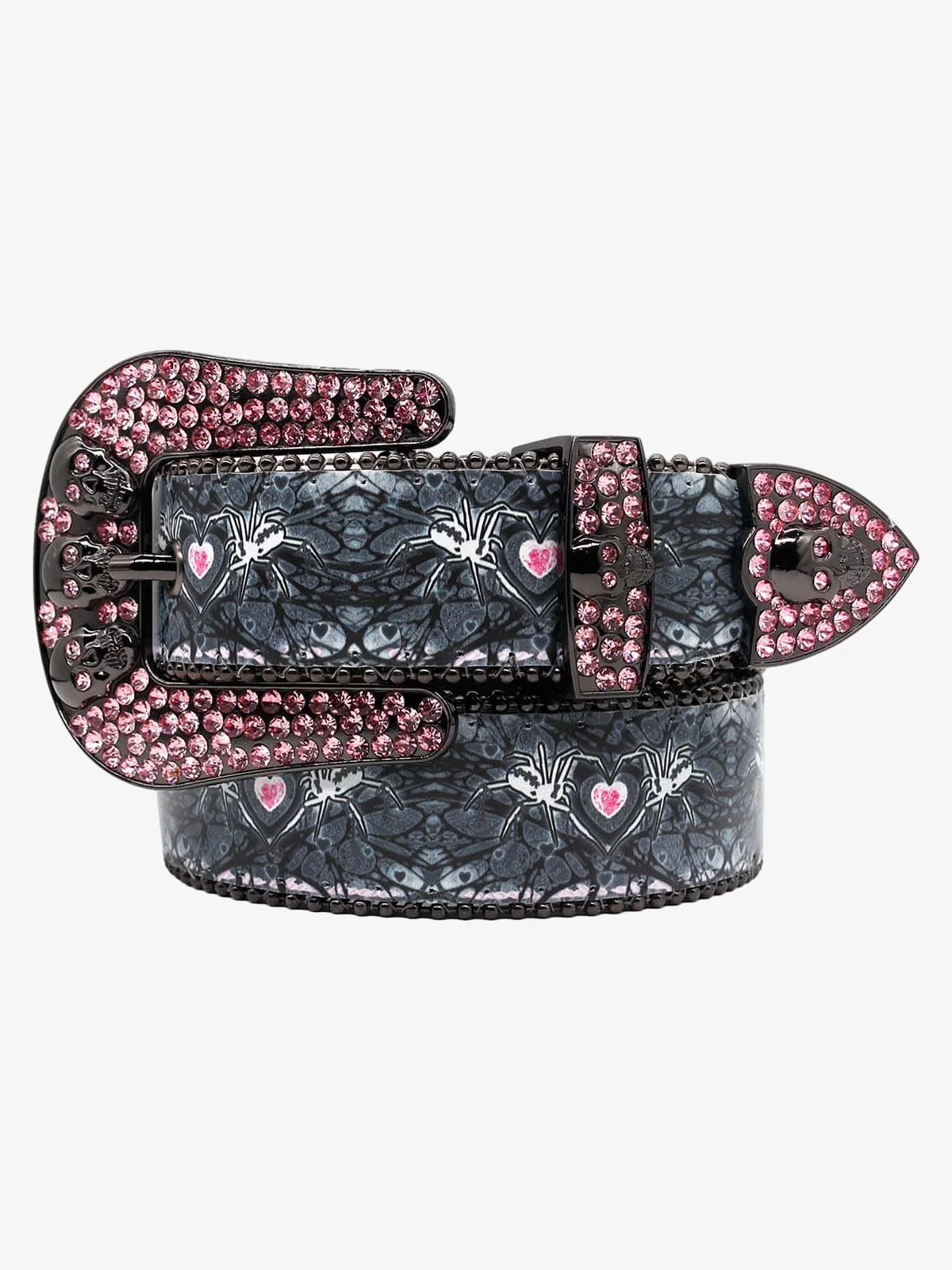 Sparkling Spider-Embellished Belt - Image 2