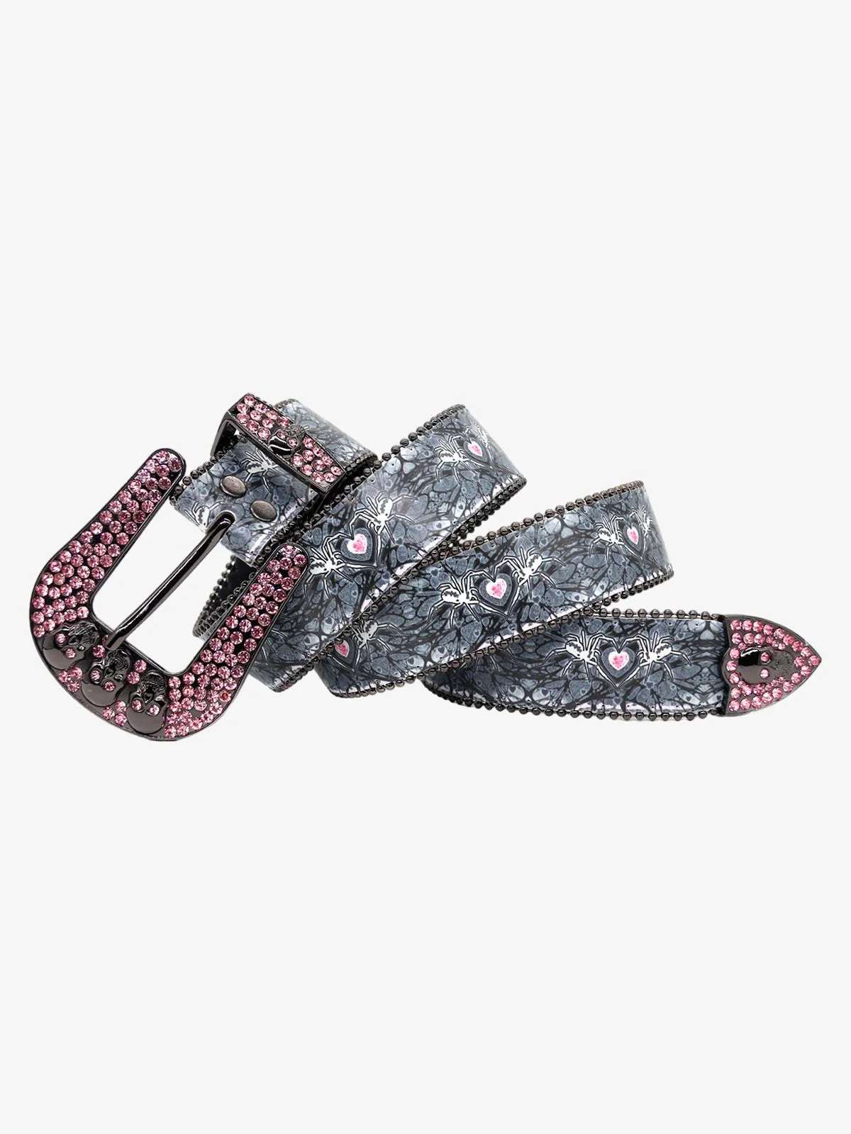 Sparkling Spider-Embellished Belt - Image 4