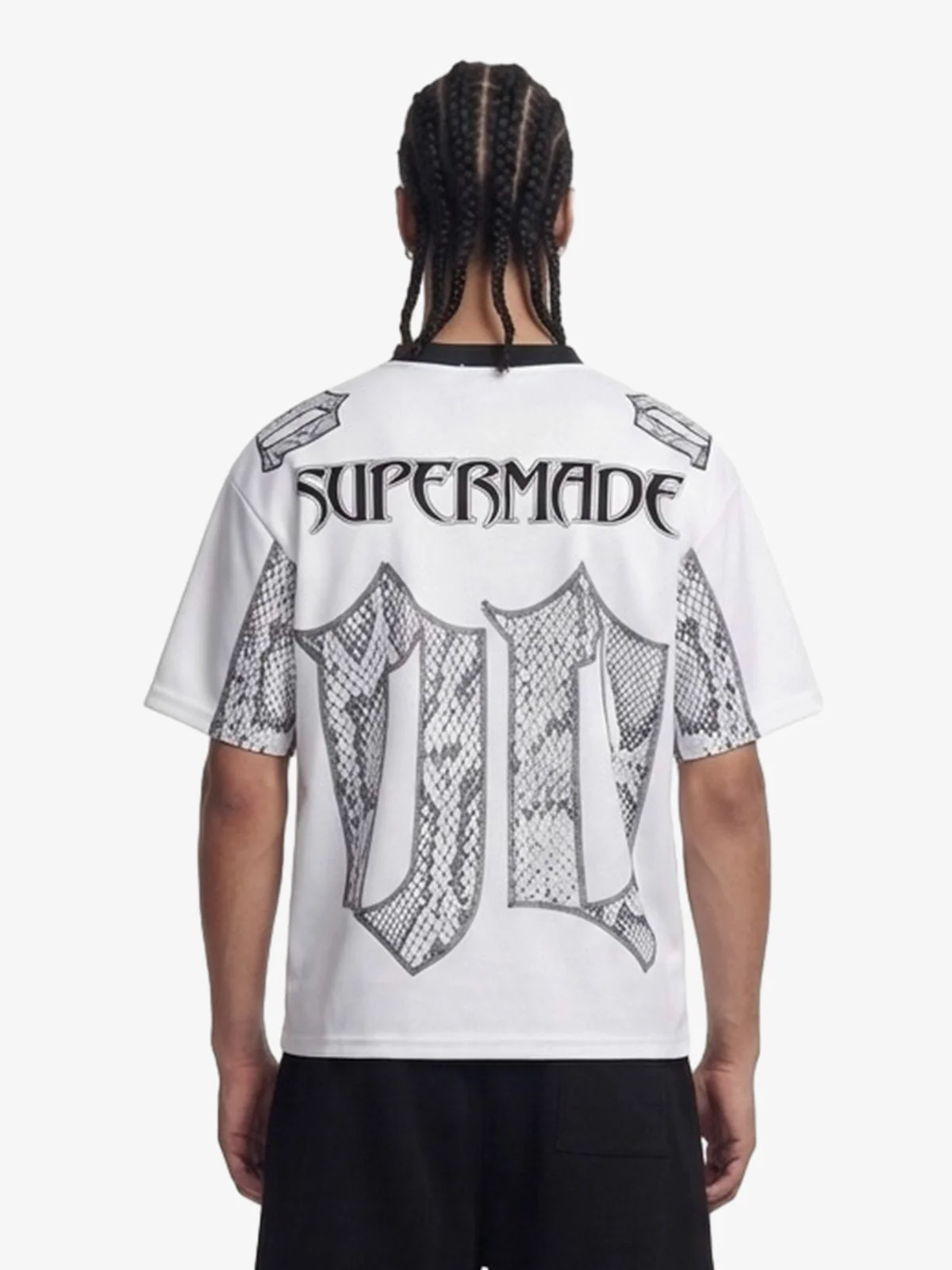 Jersey Style Snake Print T-Shirt - 2418 - Image 3
