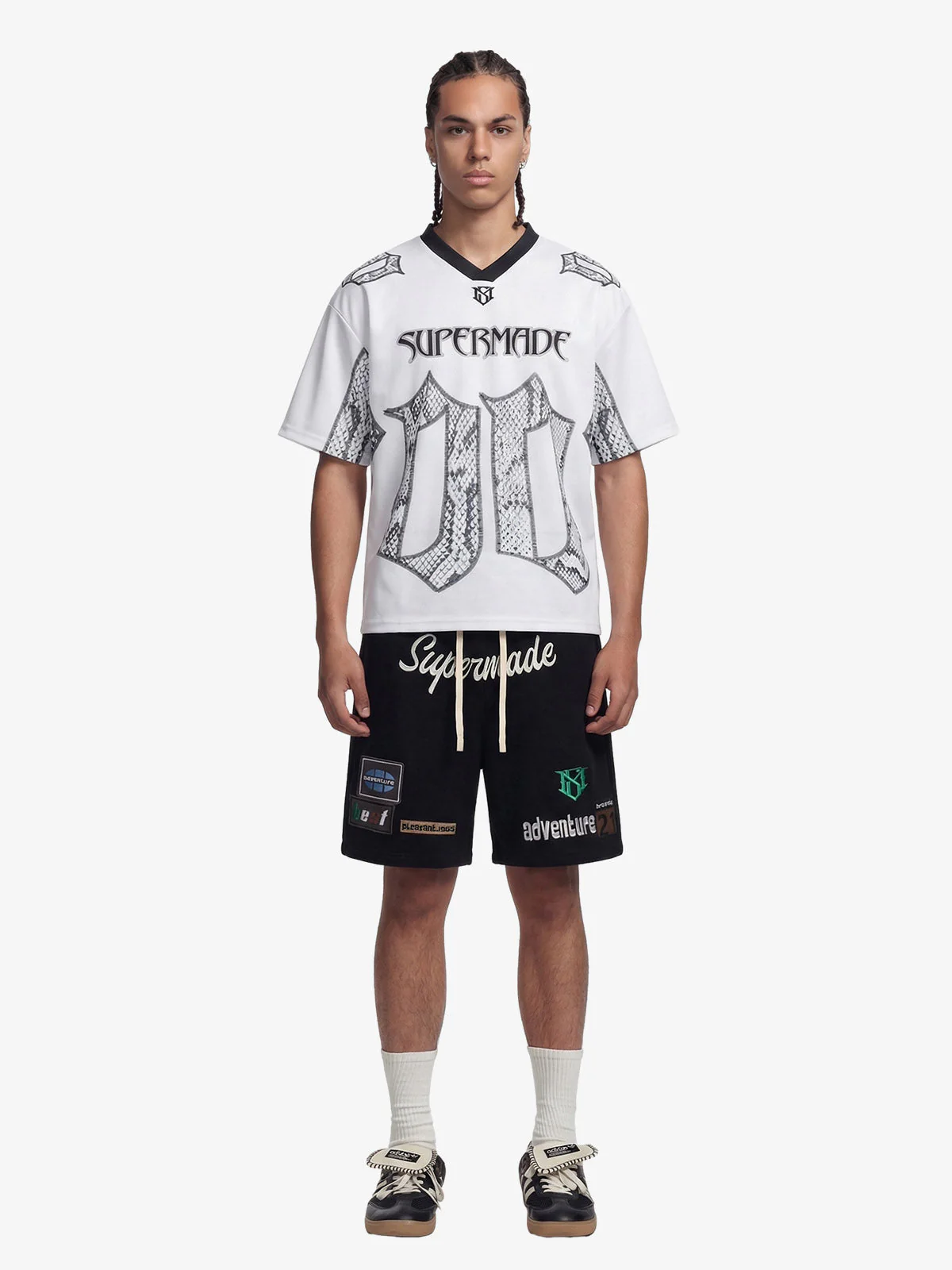 Jersey Style Snake Print T-Shirt - 2418 - Image 4