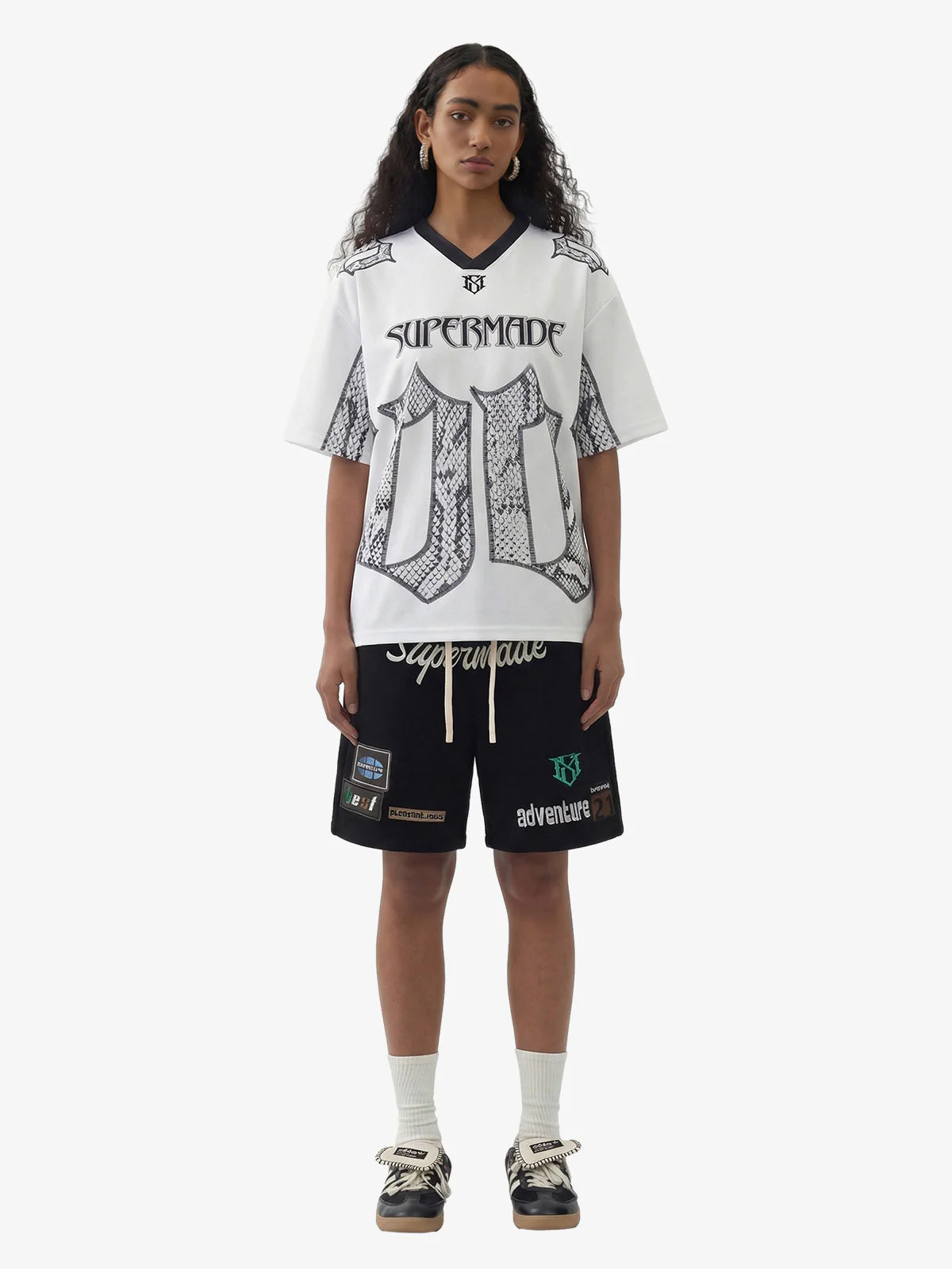 Jersey Style Snake Print T-Shirt - 2418 - Image 6