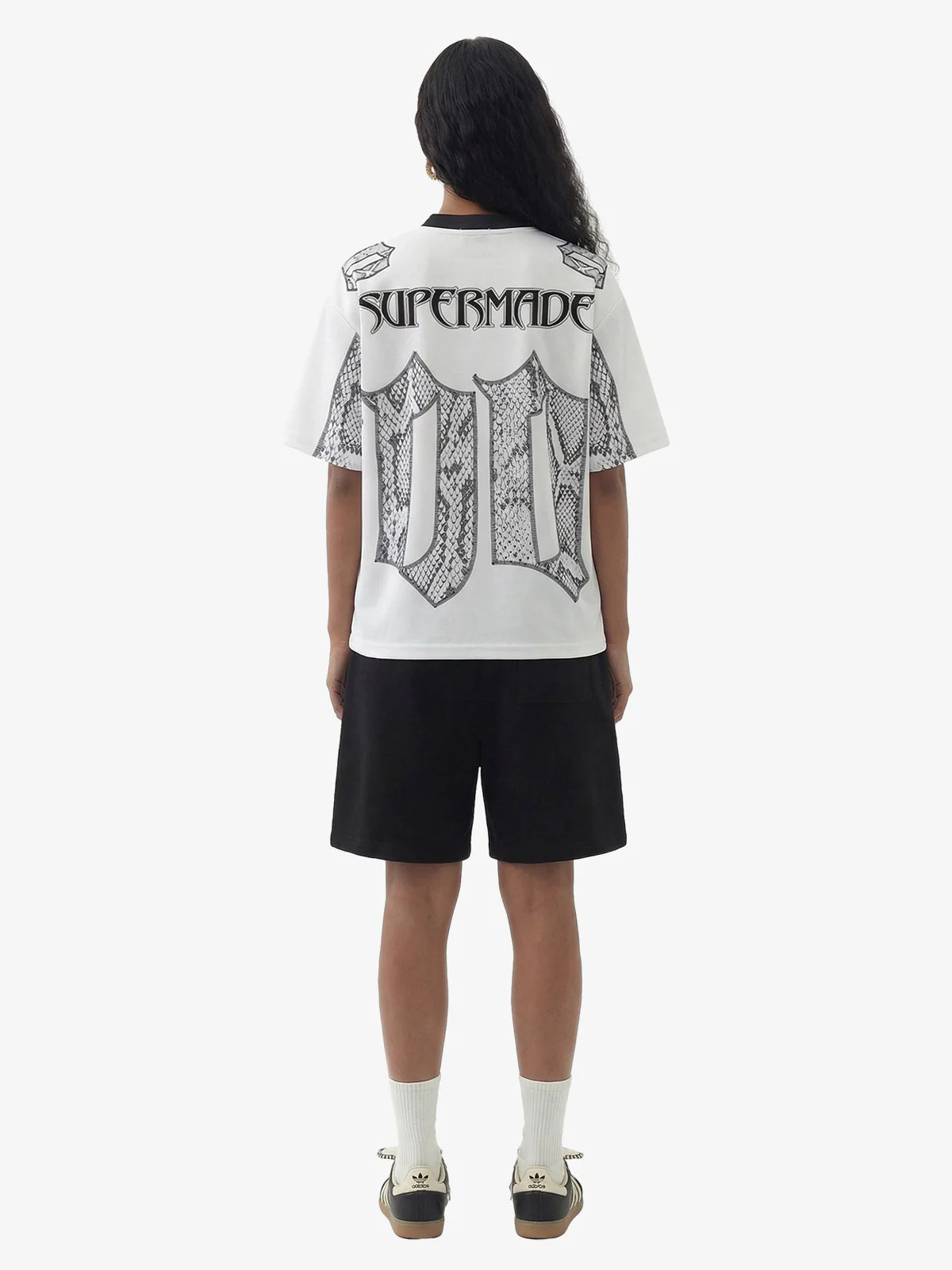 Jersey Style Snake Print T-Shirt - 2418 - Image 7