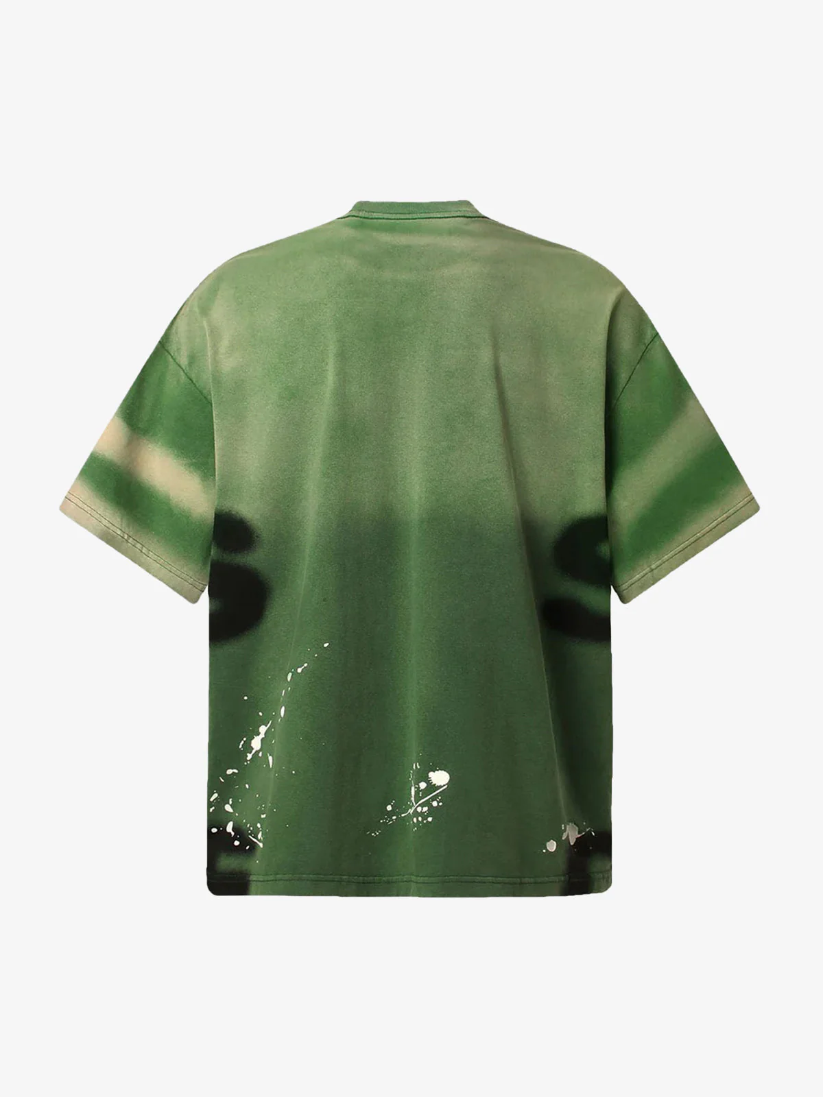 Ink Splash Letter Print T-shirt - 2414 - Image 10