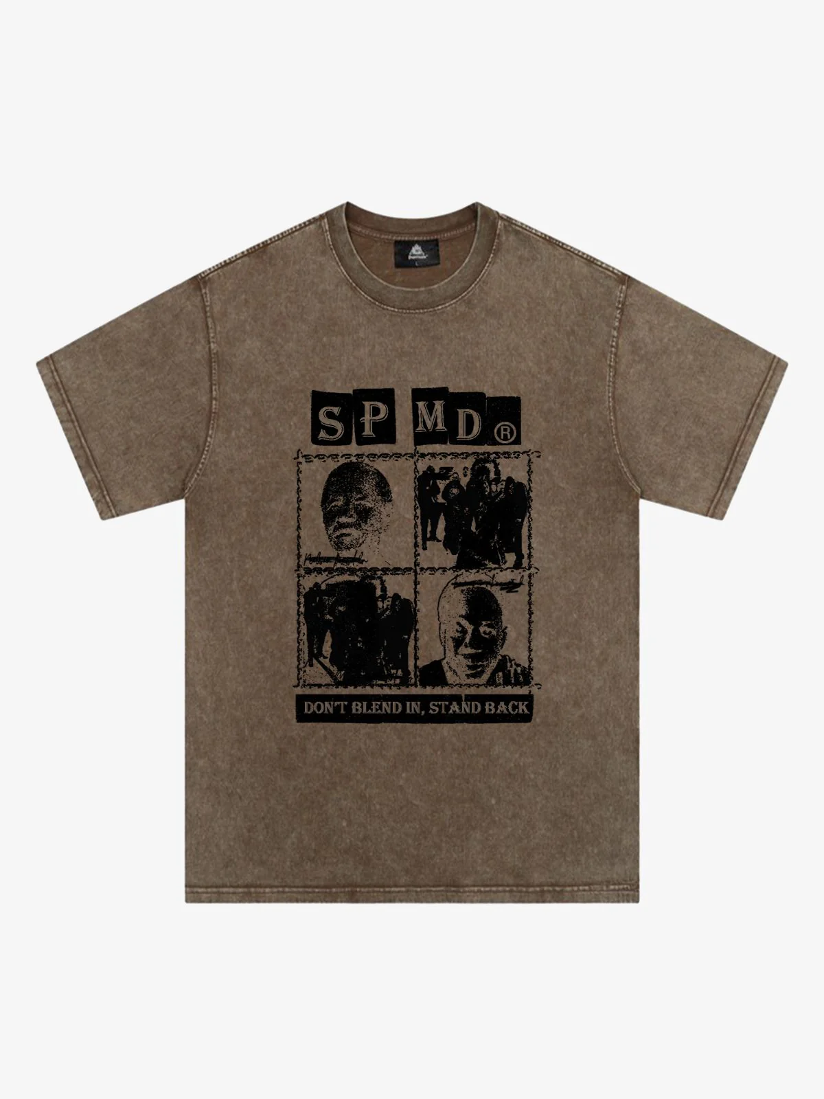 Original Street Protrait Graphic Print T-Shirt - Image 11