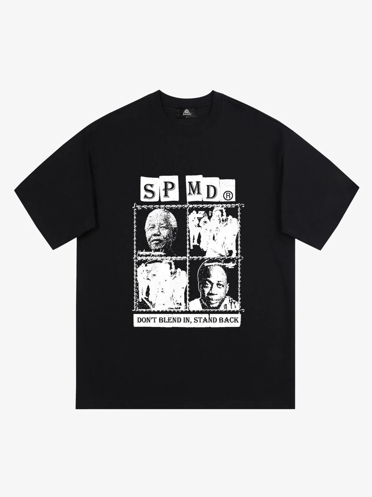 Original Street Protrait Graphic Print T-Shirt - Image 13