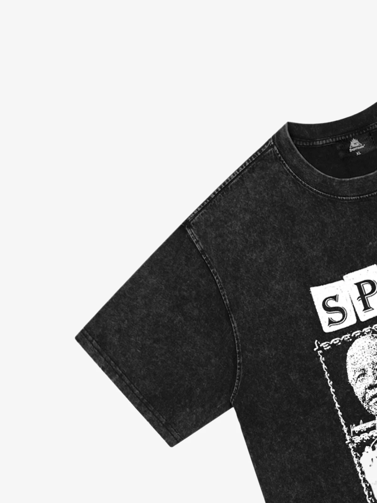Original Street Protrait Graphic Print T-Shirt - Image 5