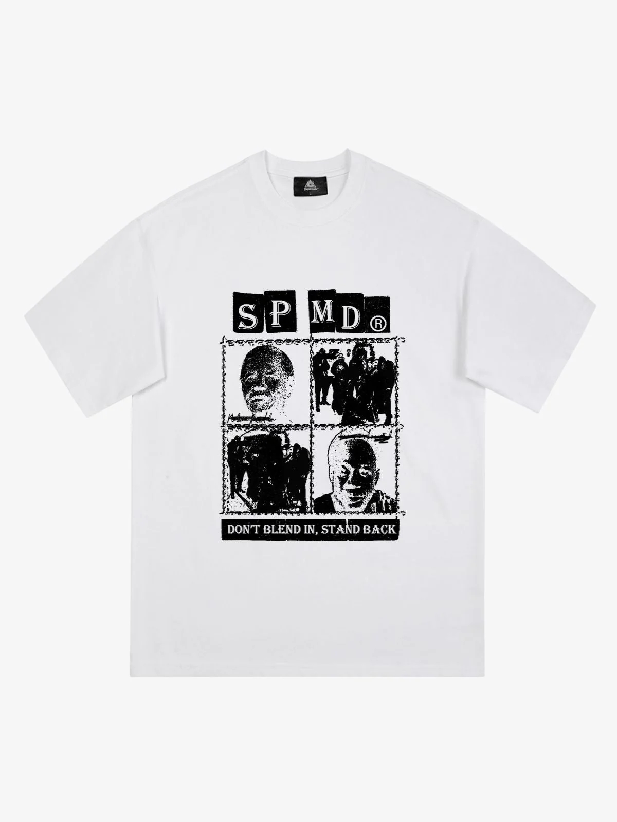 Original Street Protrait Graphic Print T-Shirt - Image 7
