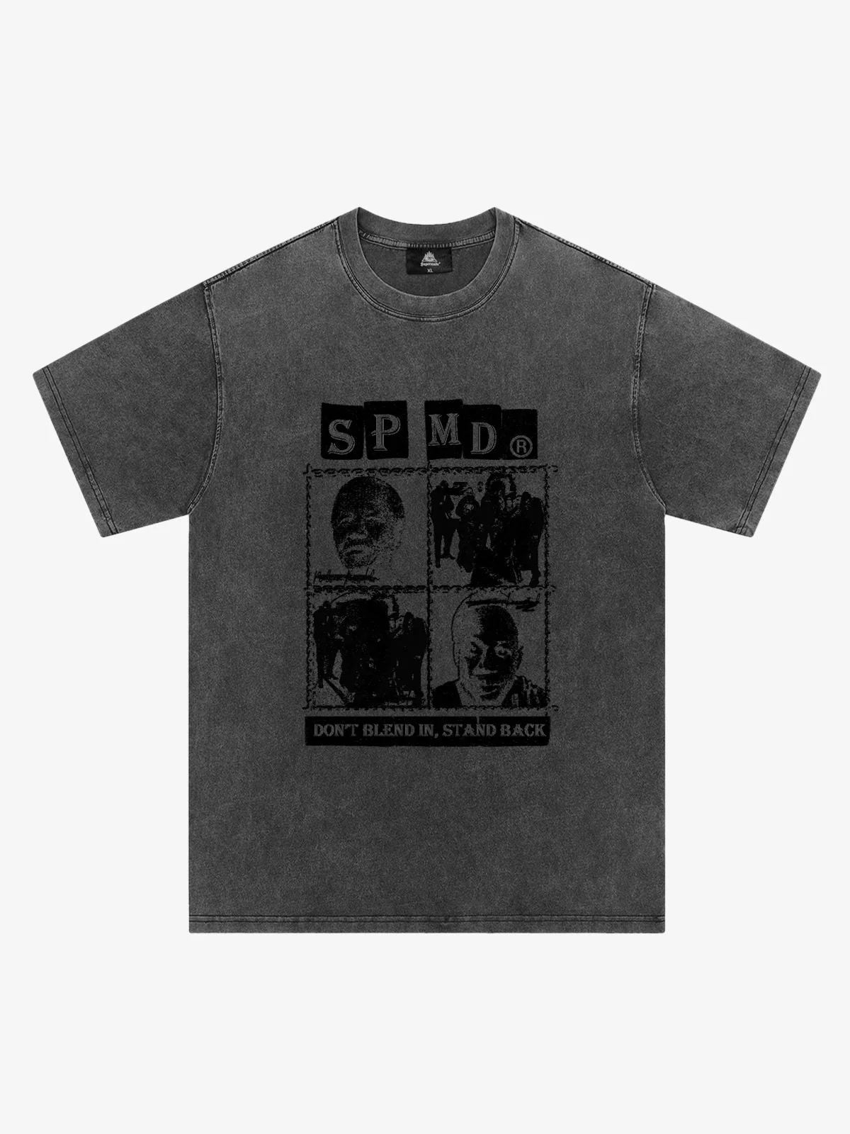 Original Street Protrait Graphic Print T-Shirt - Image 9