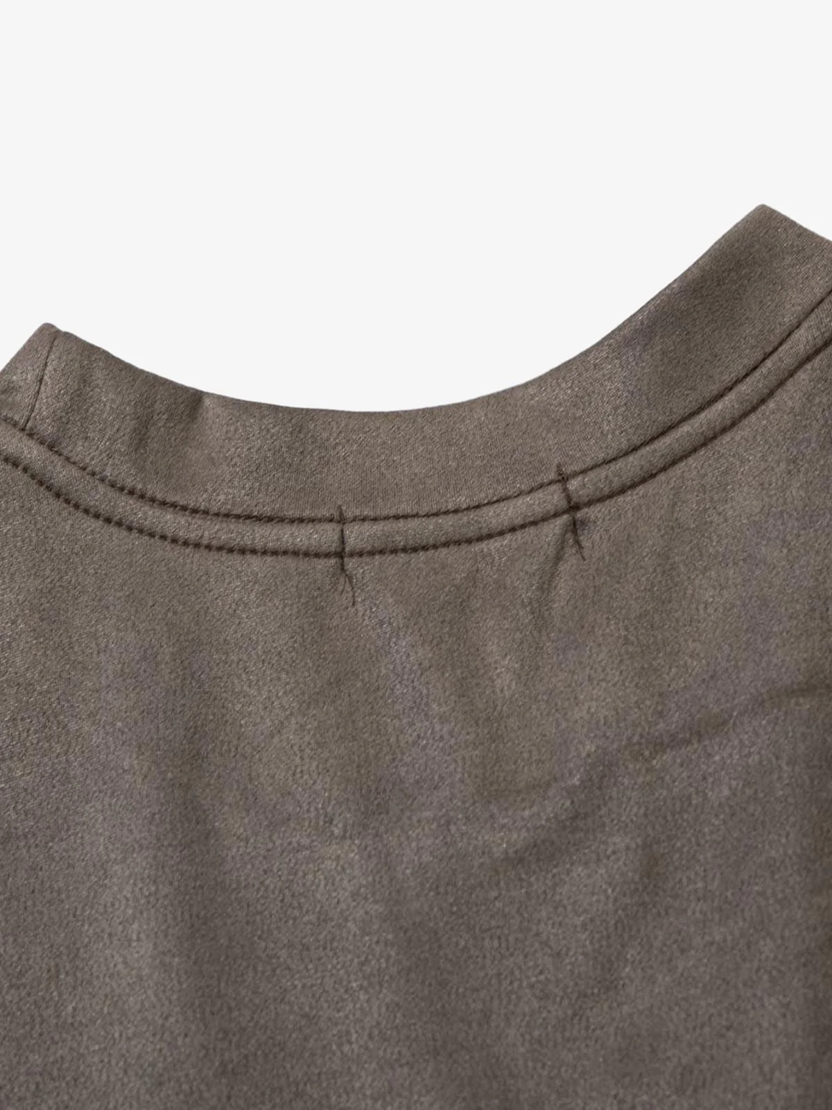 Suede Thorn Embroidered Vest - Image 9