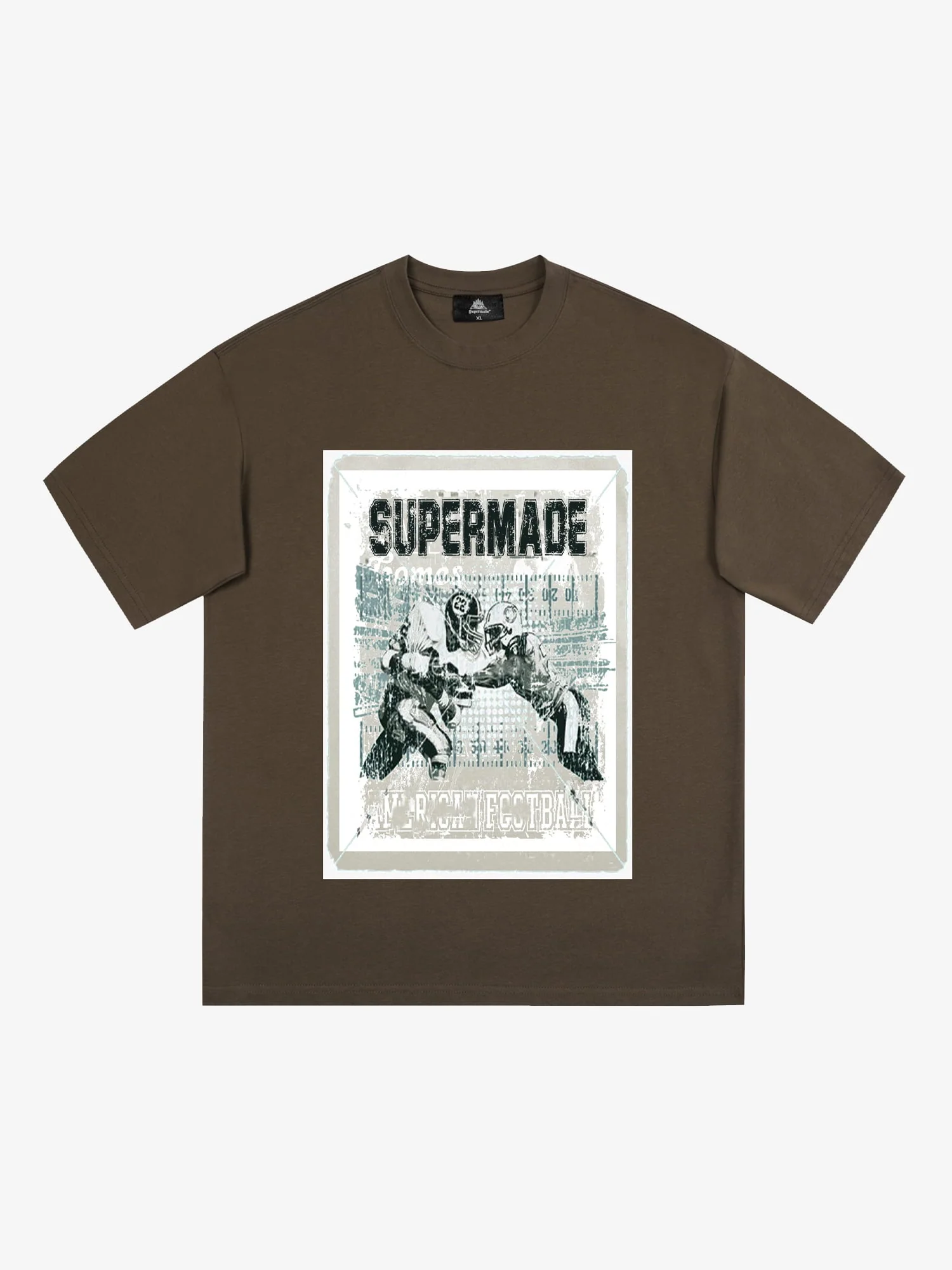 Super Bowl Football Print T-Shirt - Image 10