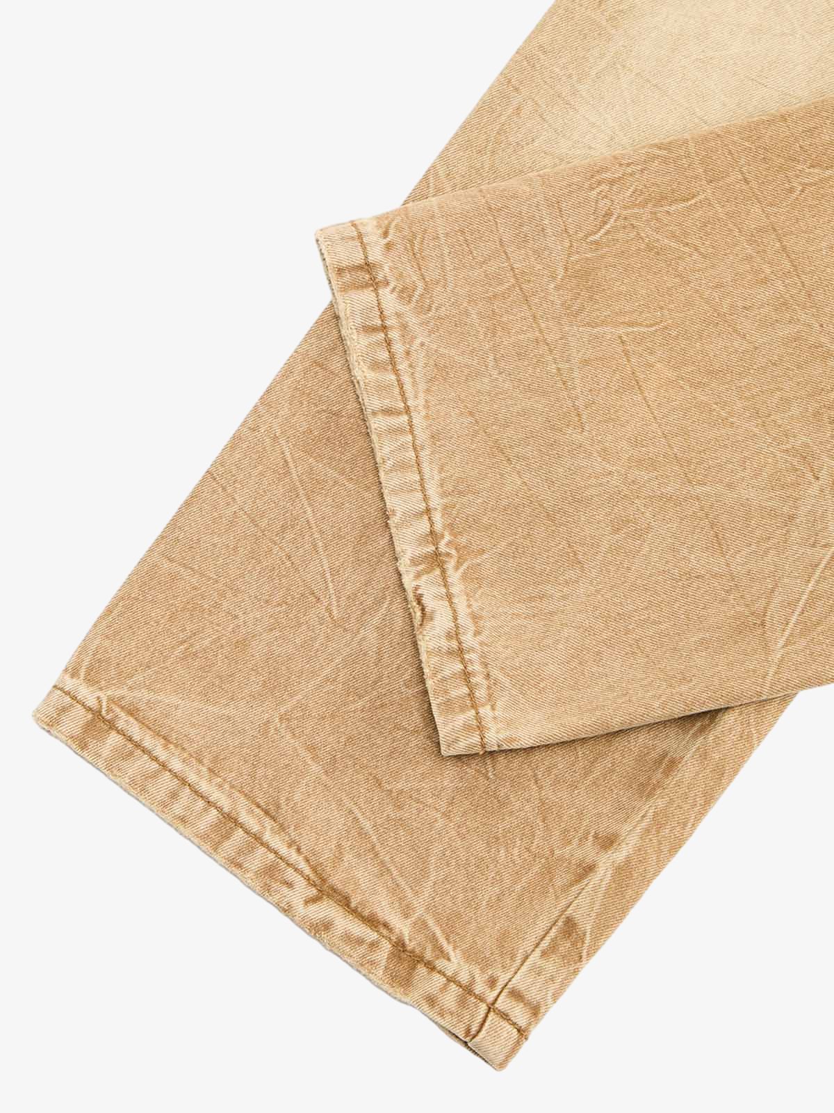 Vintage Washed Distressed Straight Jeans - Image 7