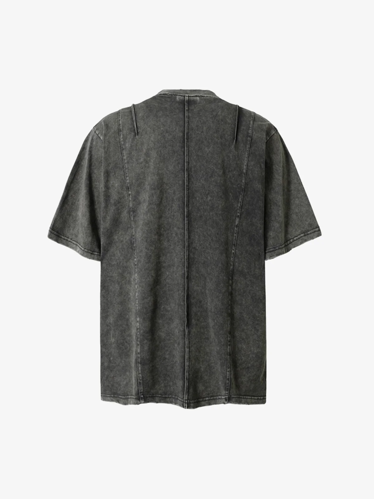 Vintage Washed Multi-Pocket T-Shirt - Image 3