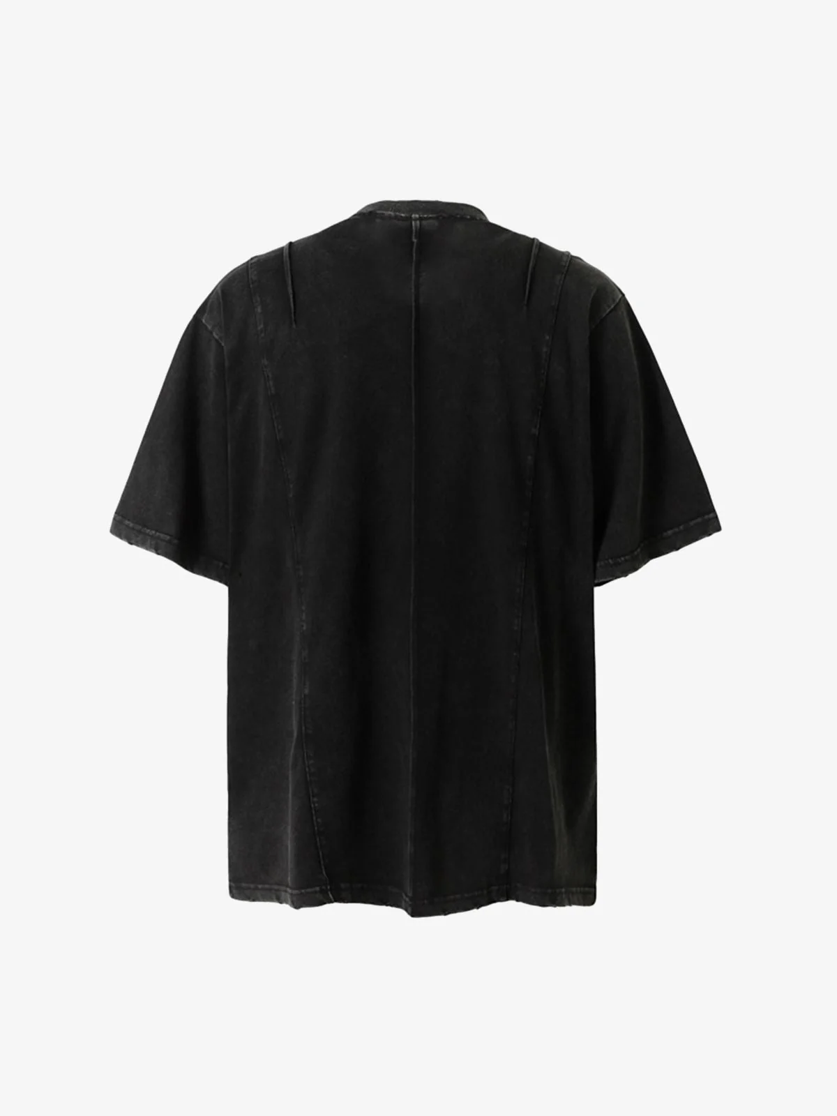 Vintage Washed Multi-Pocket T-Shirt - Image 4