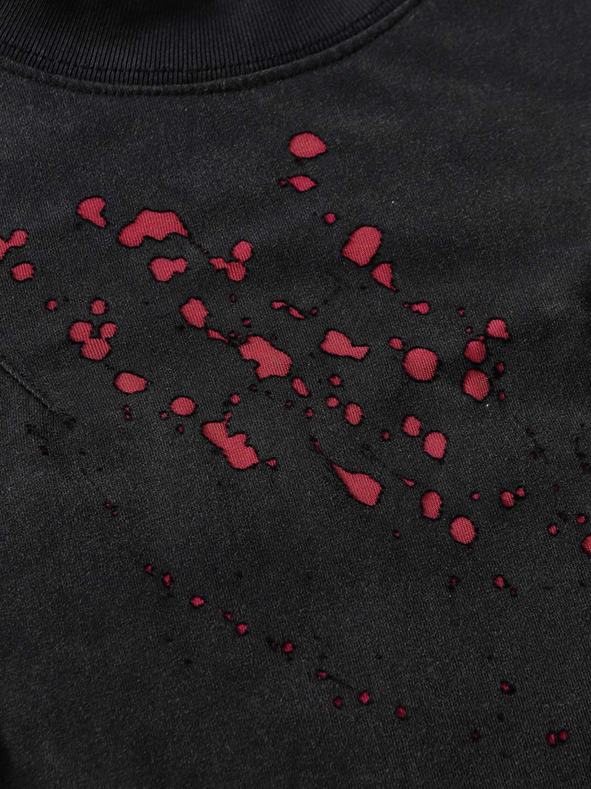 Vintage Washed Dot Spray T-Shirt - Image 11