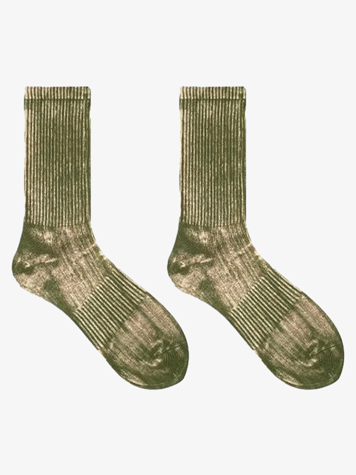Thesupermade Workwear Distressed Tie-dyed Socks - Image 3