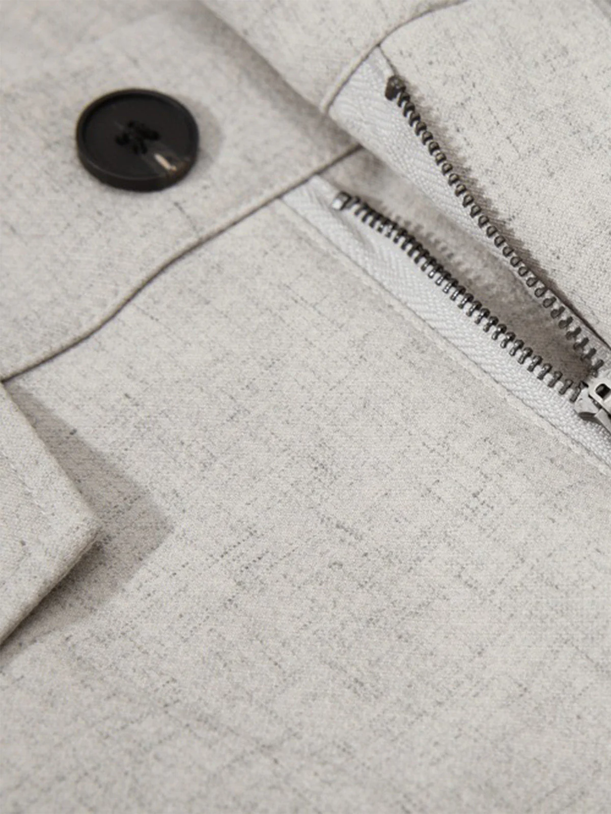 Tie Detail Relaxed Fit Draped Suit Pants - Image 7