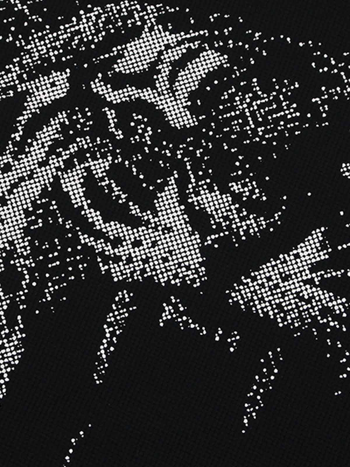 Tiger Graphic Star Sleeve T-Shirt - Image 7