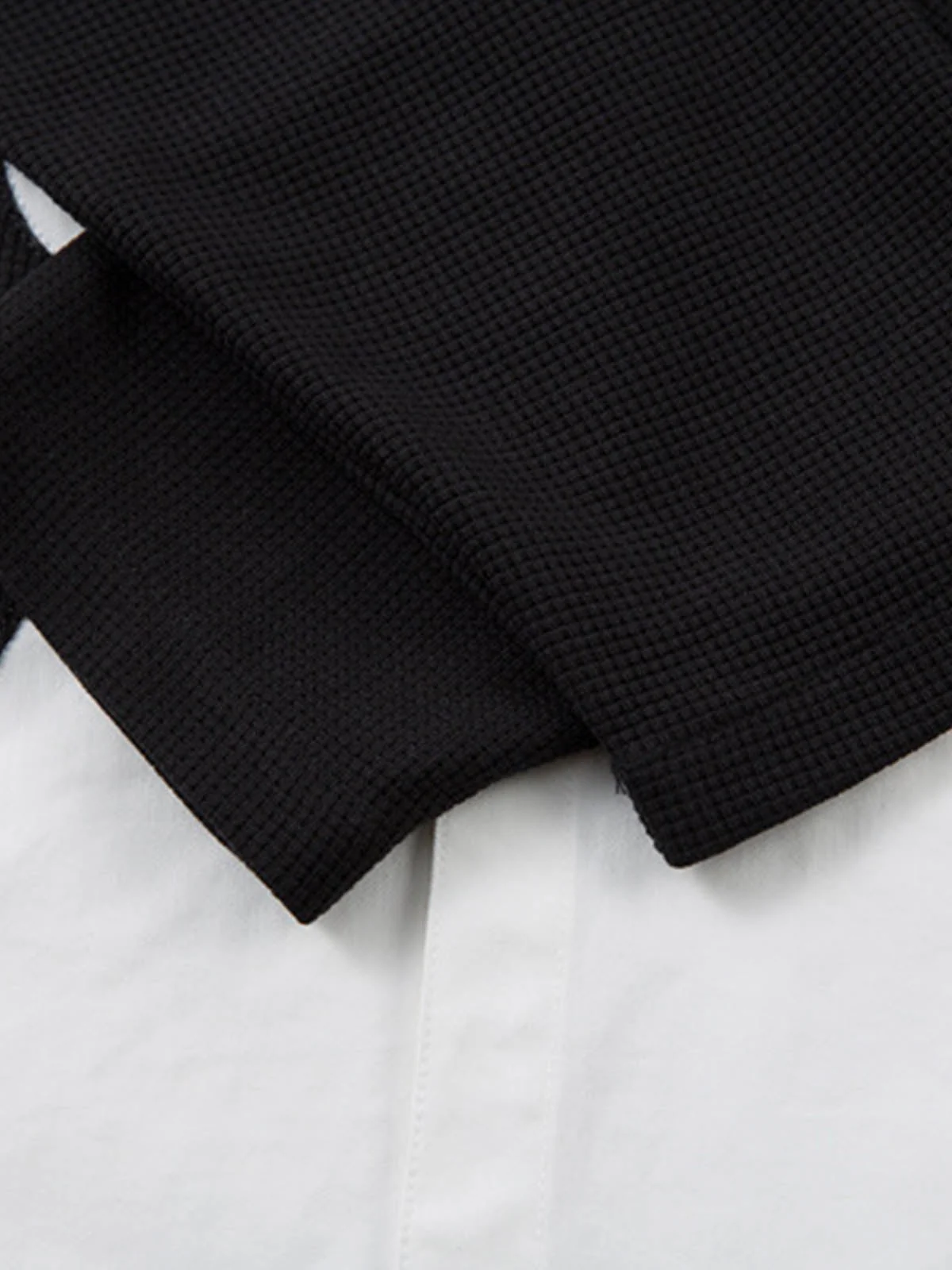 Tribal Flame Layered Cotton Linen Shirt - Image 10