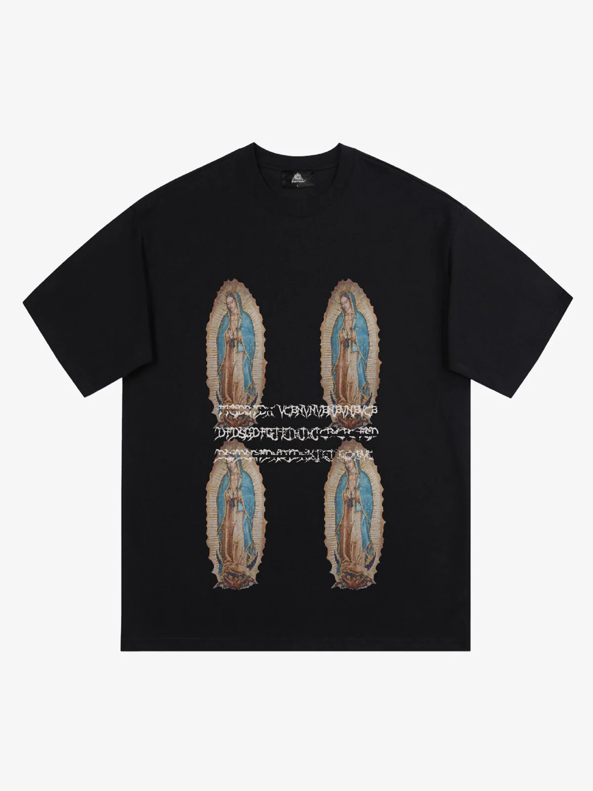 Original Virgin Mary Print T-Shirt - Image 12