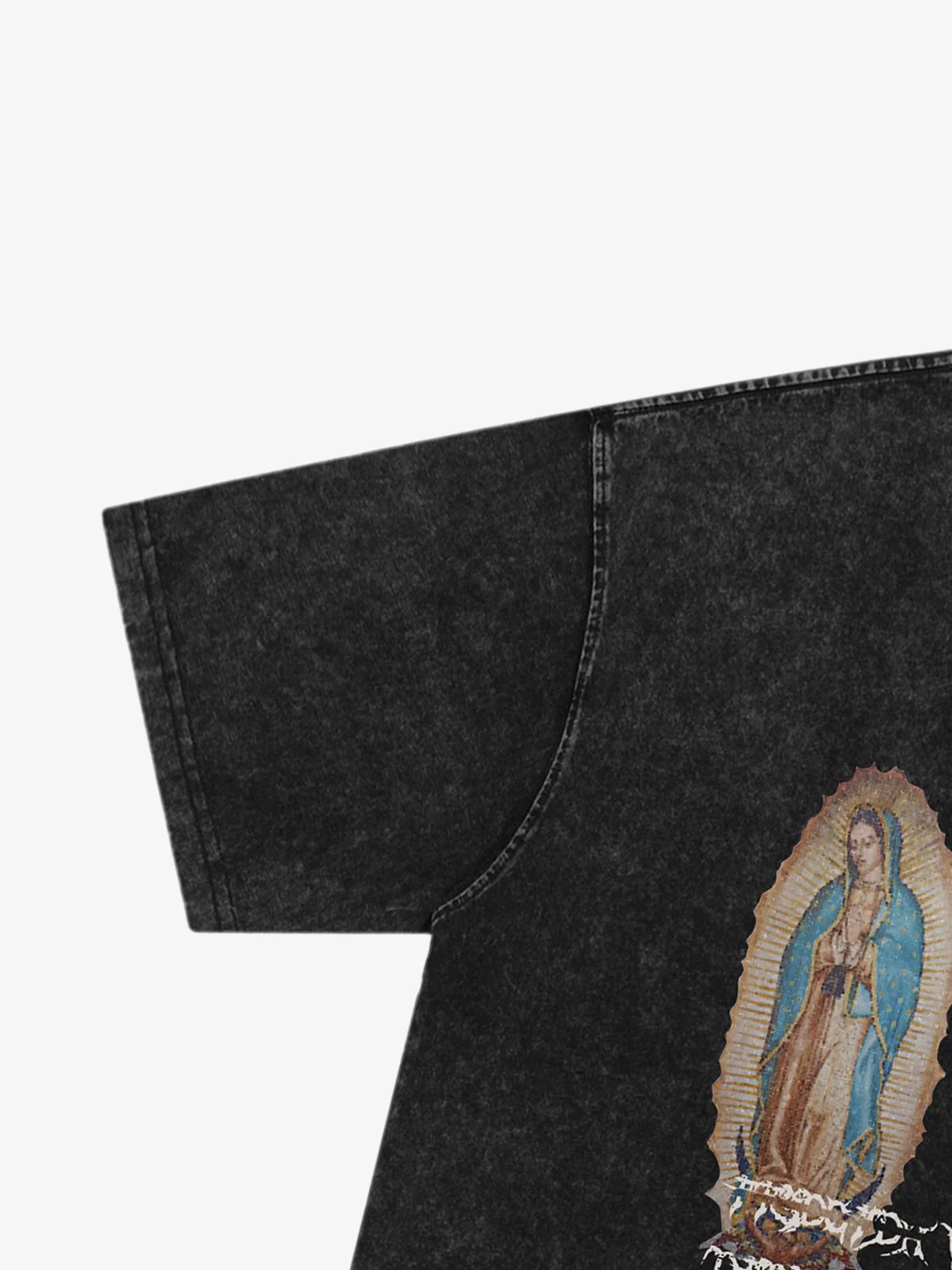 Original Virgin Mary Print T-Shirt - Image 6