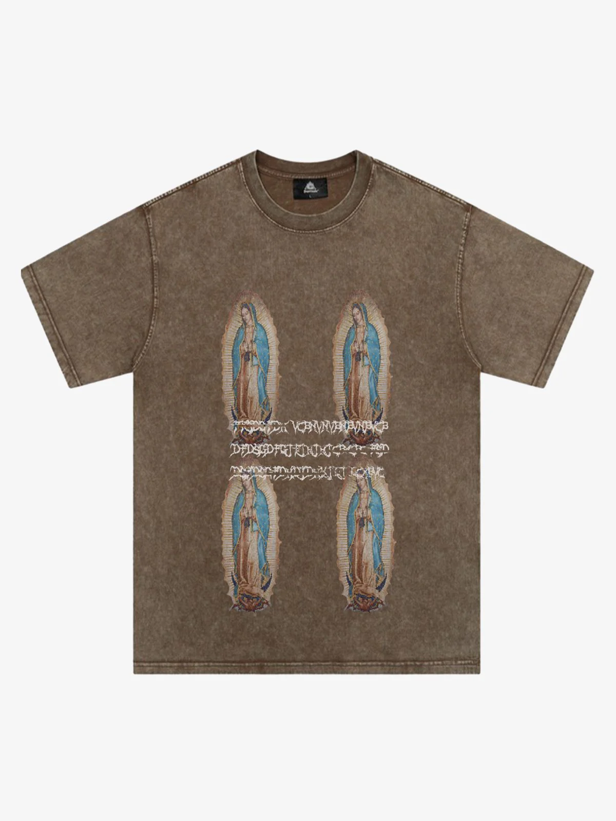 Original Virgin Mary Print T-Shirt - Image 8